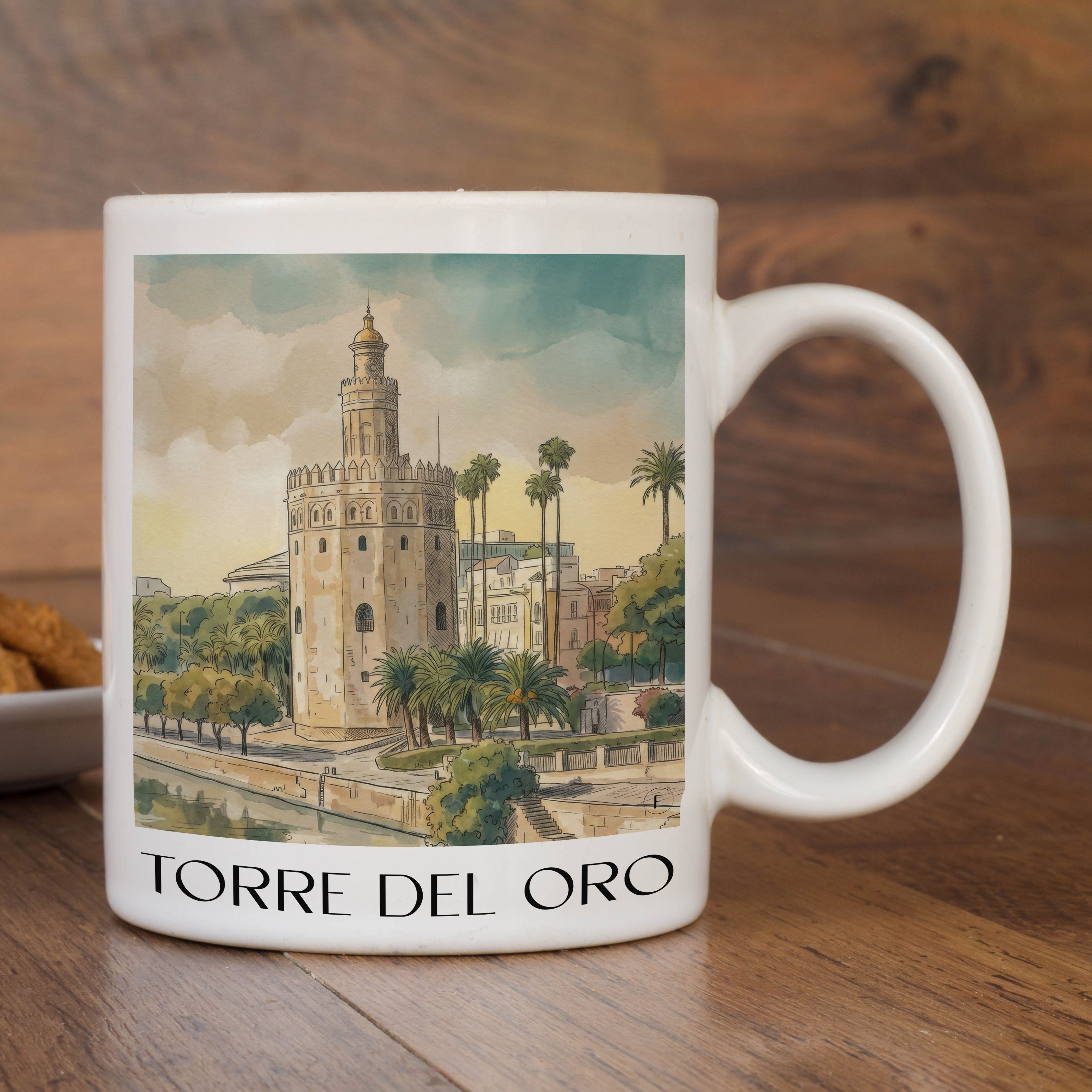torre-del-oro-sevilla-spanien-kaffeebecher-aquarell
