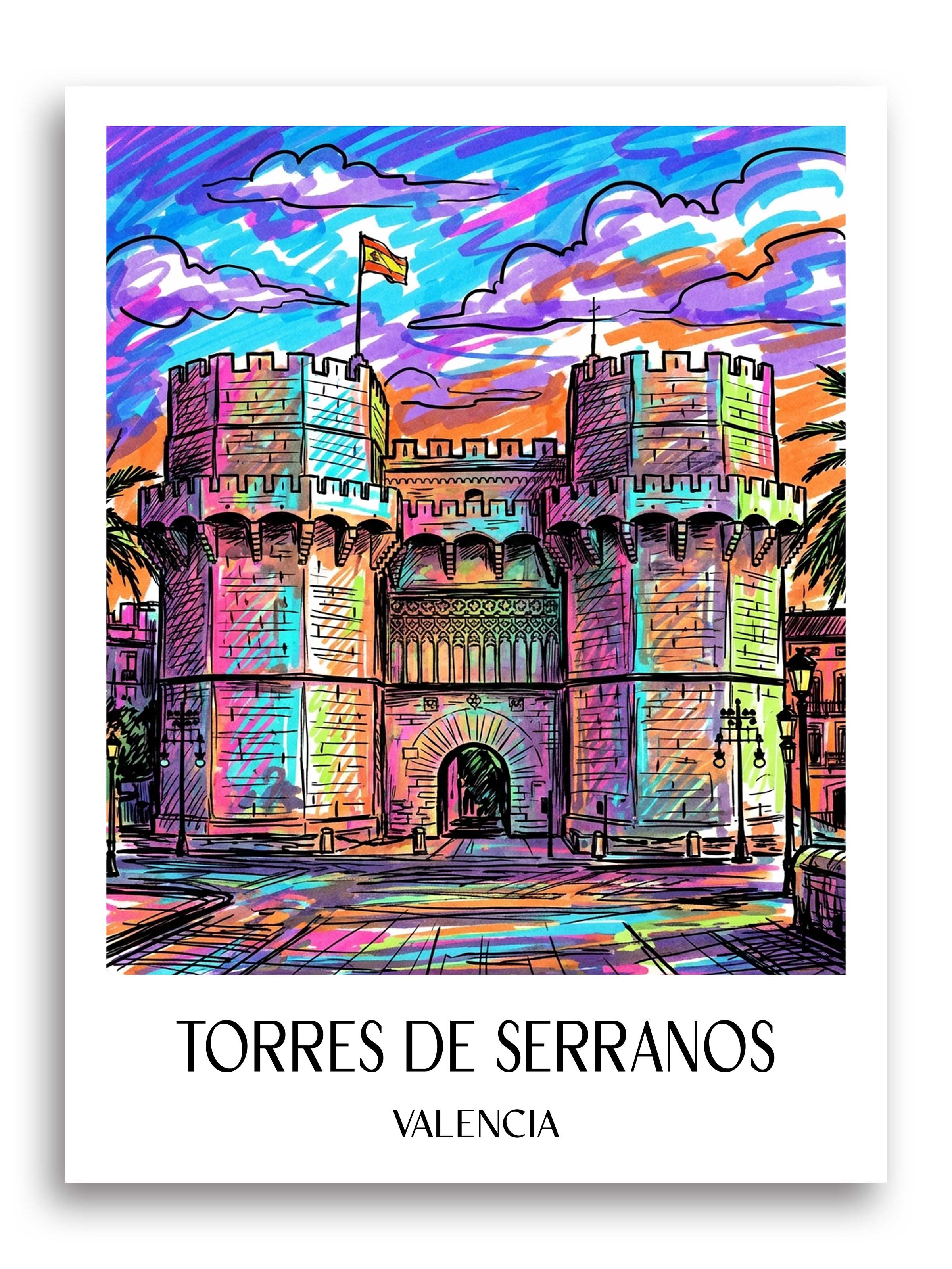 torres-de-serranos-valencia-spanien-poster-graffiti