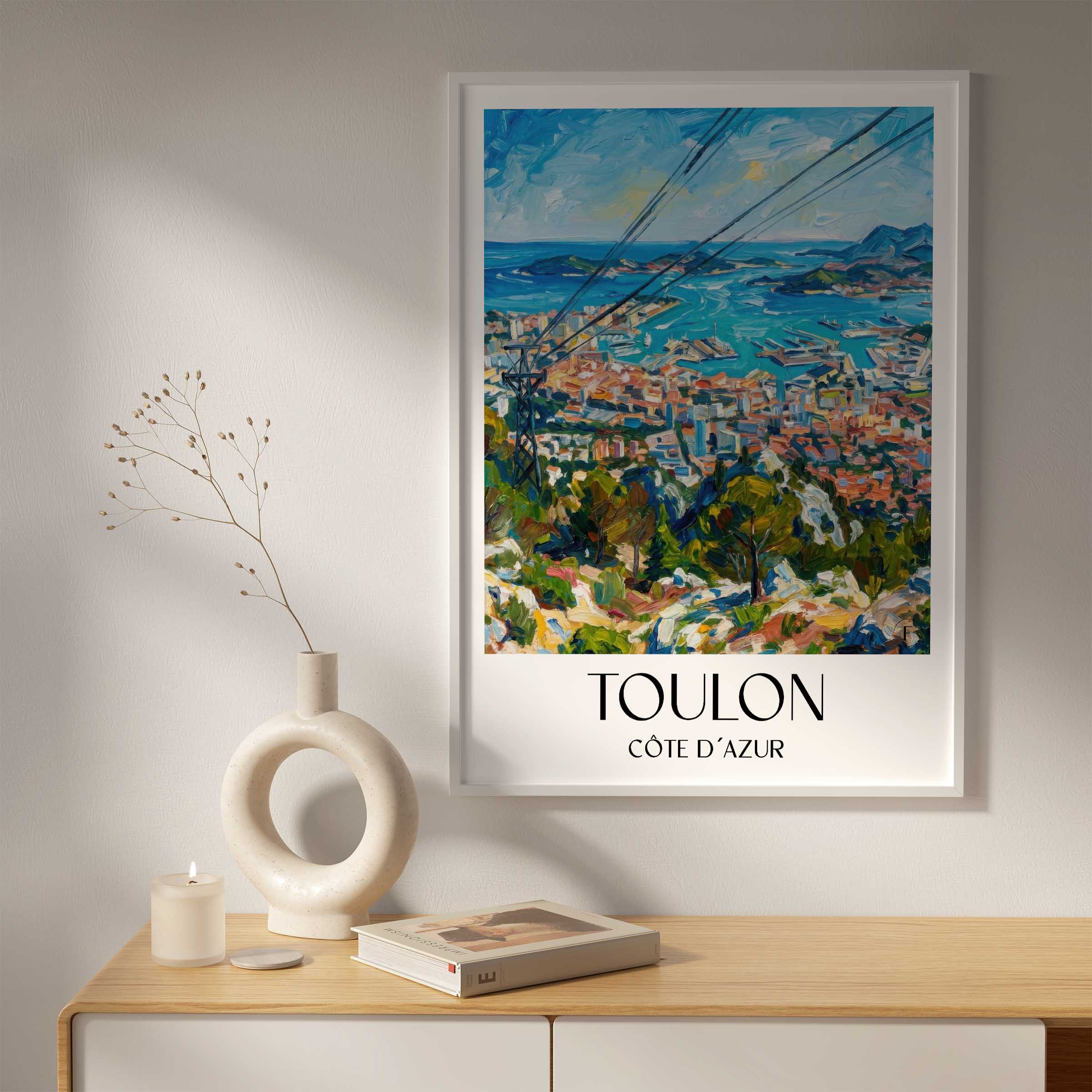 toulon-côte-d´azur-frankreich-poster-oil-painting-oelgemaelde