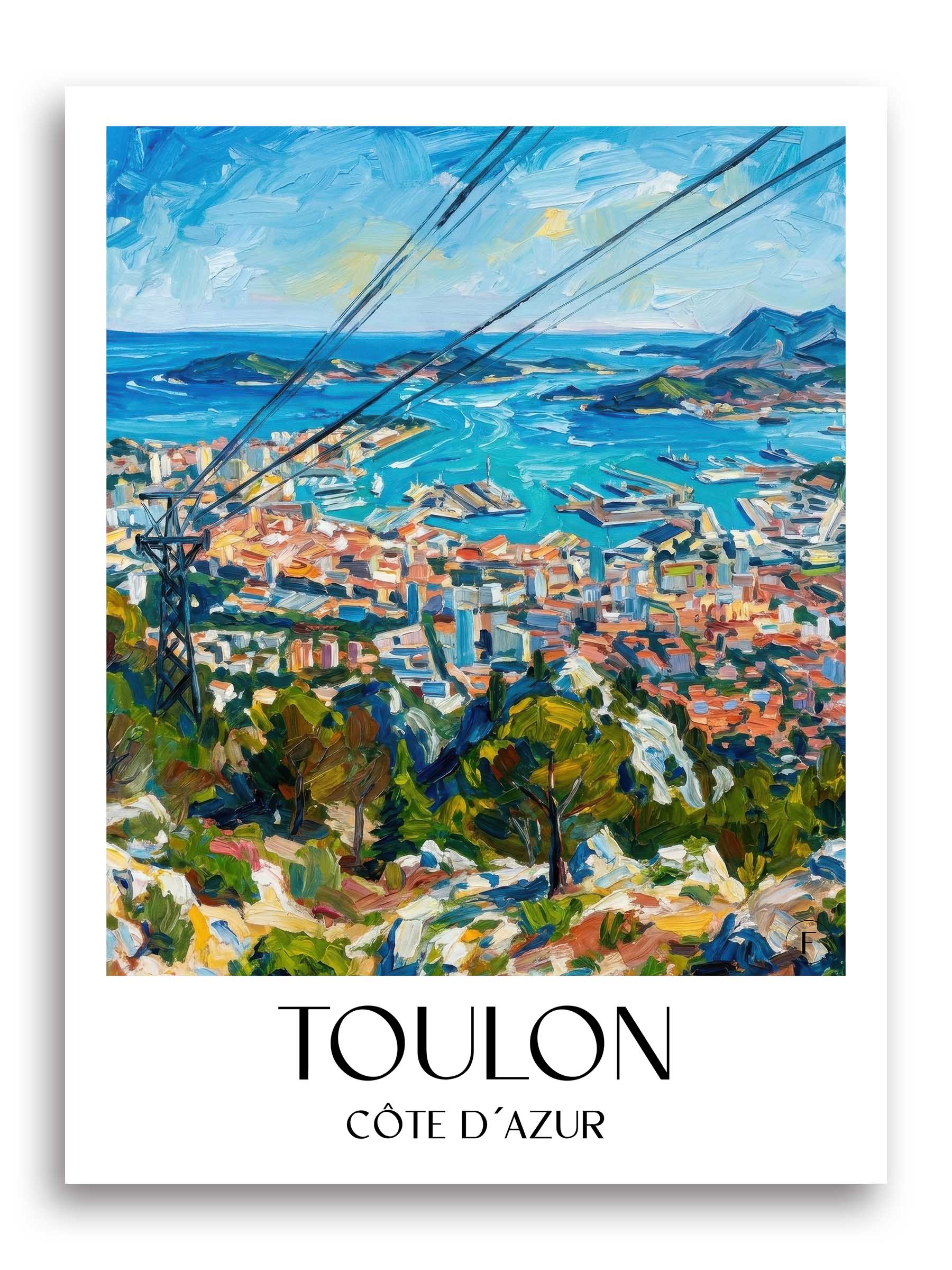 toulon-côte-d´azur-frankreich-poster-oil-painting-oelgemaelde