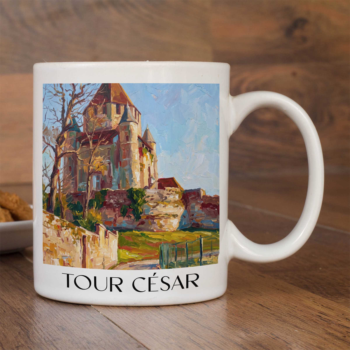 tour-césar-provins-frankreich-kaffeebecher-oil-painting-oelgemaelde