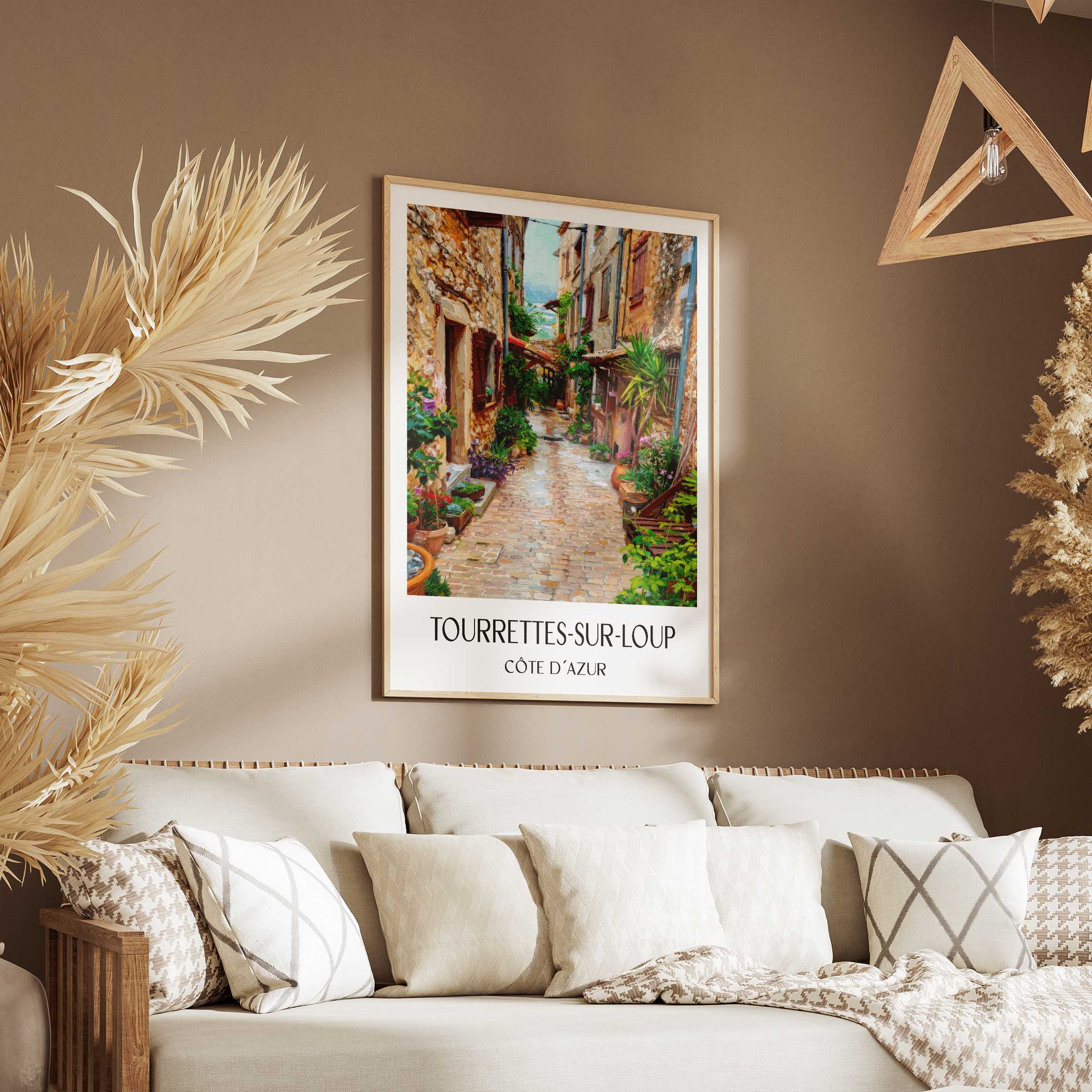 tourrettes-sur-loup-côte-d´azur-frankreich-poster-oil-painting-oelgemaelde