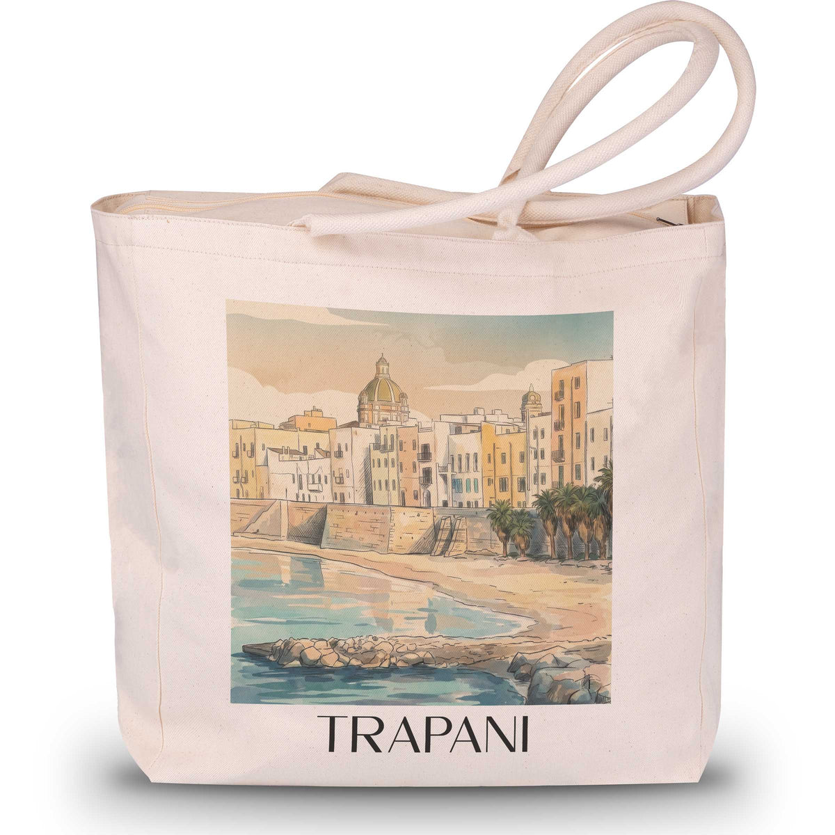 trapani-sizilien-italien-einkaufstasche-aquarell