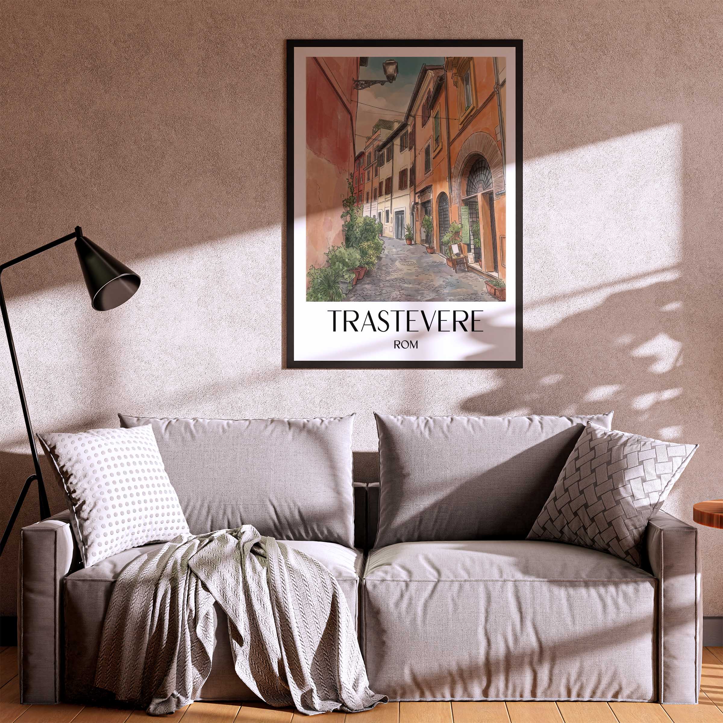 trastevere-rom-italien-poster-aquarell