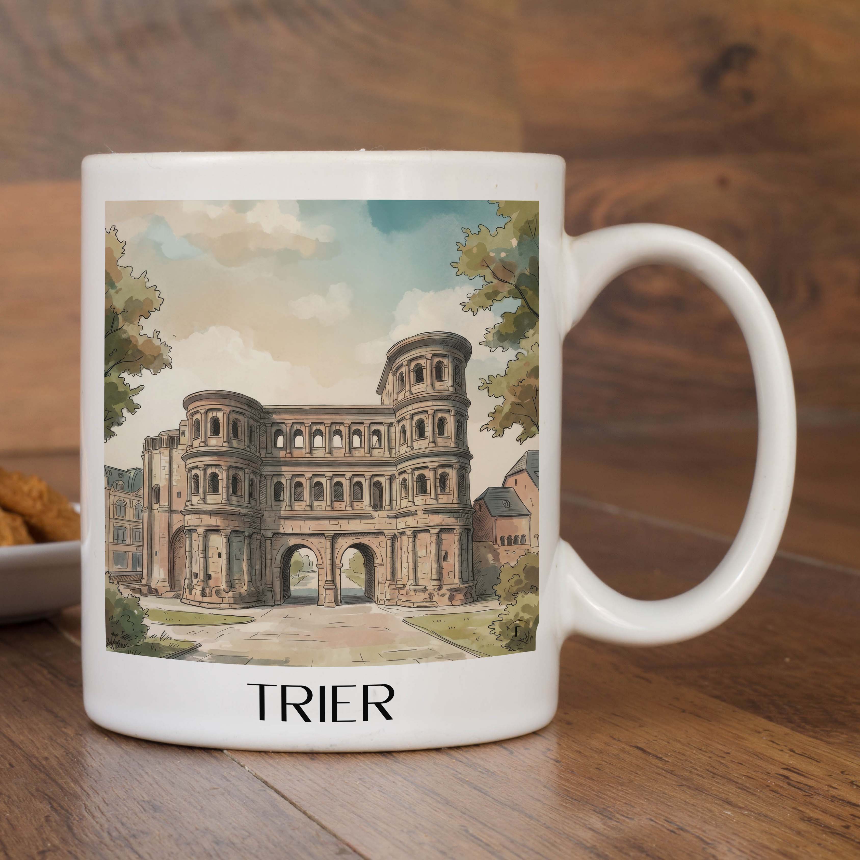 trier-deutschland-kaffeebecher-aquarell