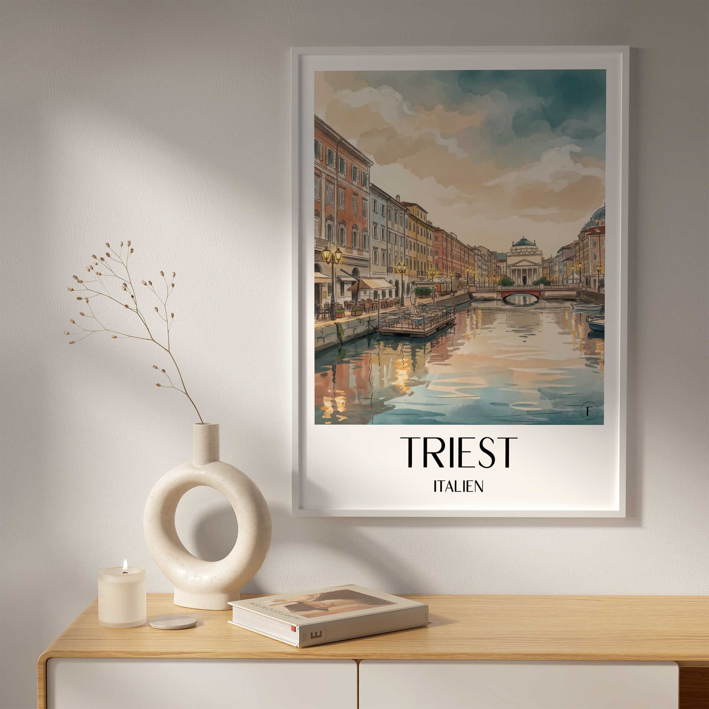 triest-italien-italien-poster-aquarell