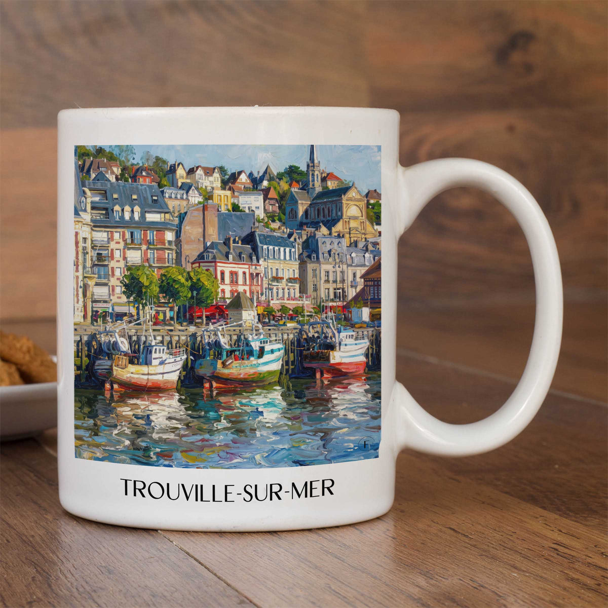 trouville-sur-mer-côte-fleurie-frankreich-kaffeebecher-oil-painting-oelgemaelde