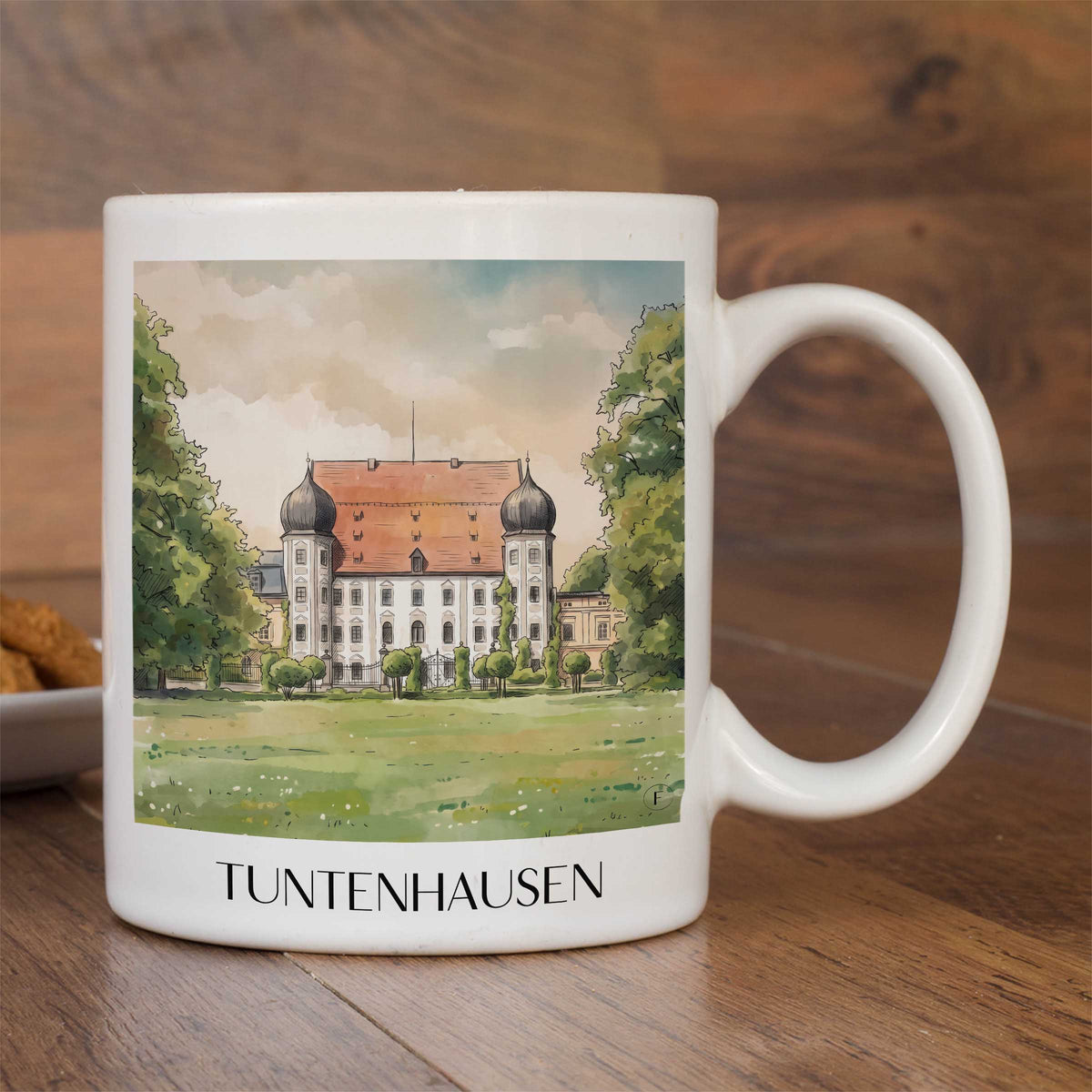 tuntenhausen-chiemgau-deutschland-kaffeebecher-aquarell