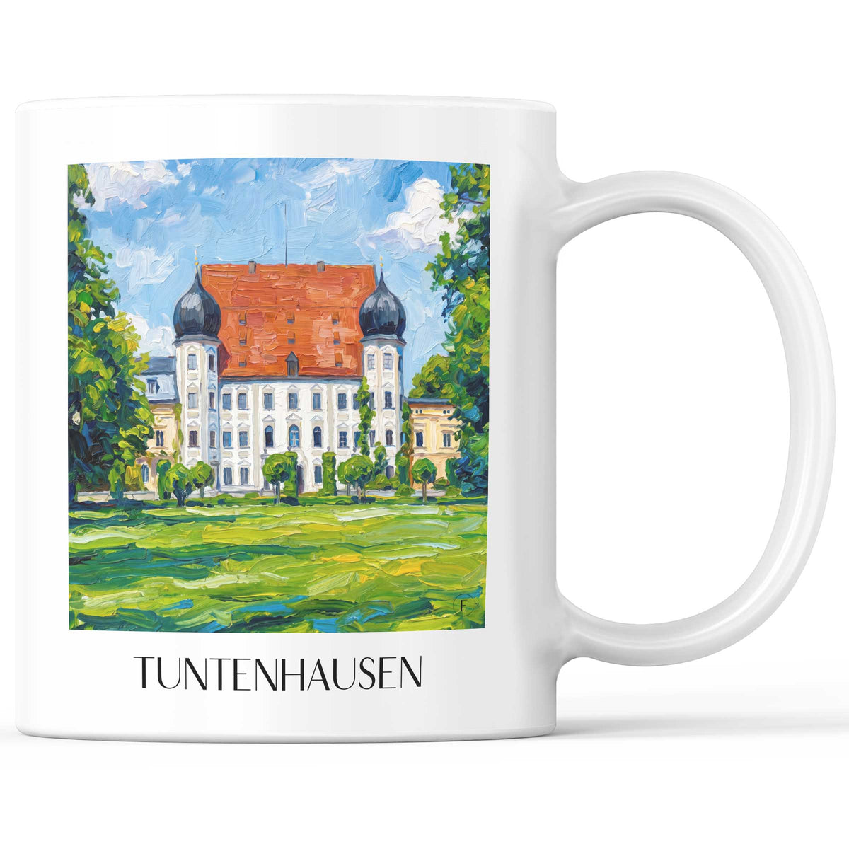 tuntenhausen-chiemgau-deutschland-kaffeebecher-oil-painting-oelgemaelde