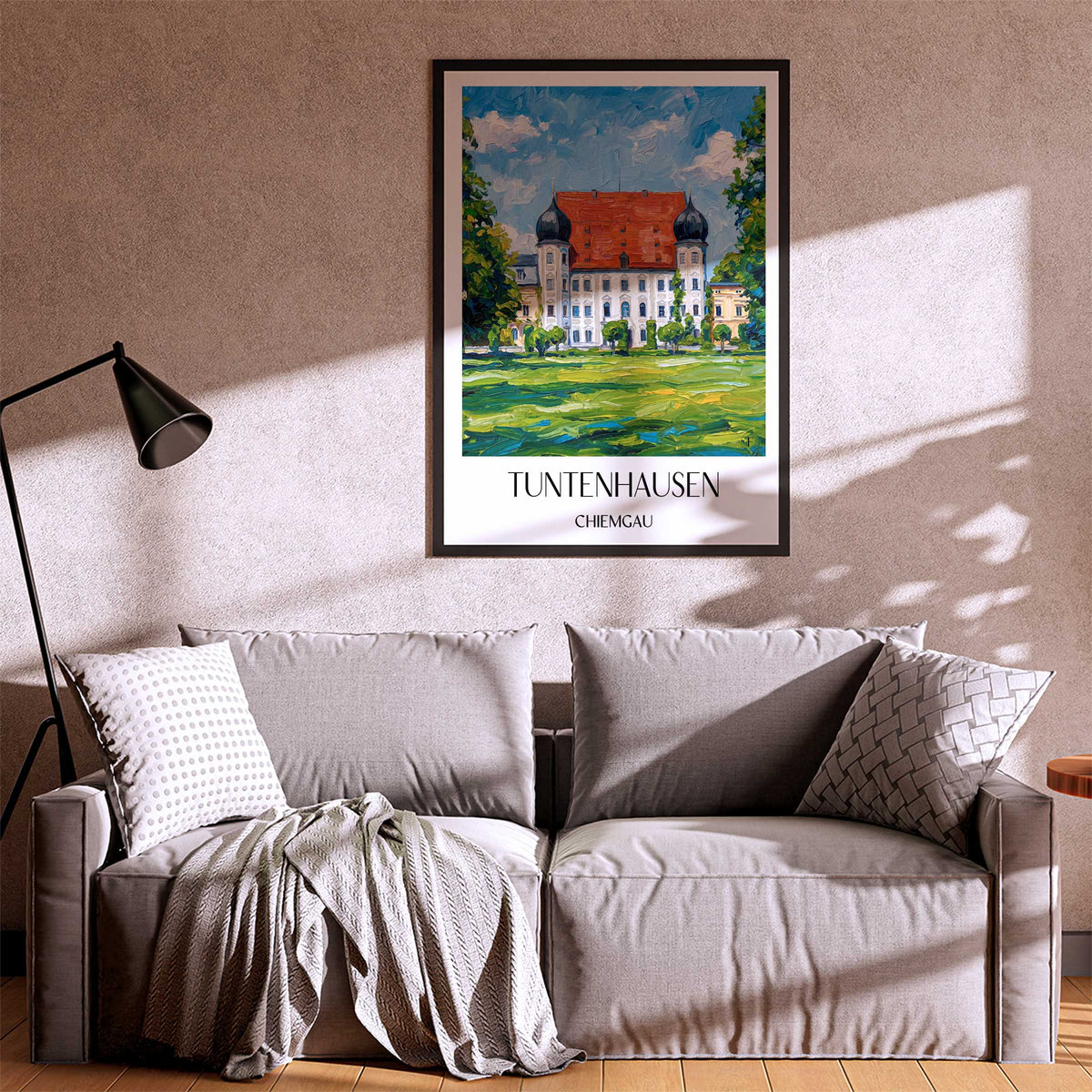 tuntenhausen-chiemgau-deutschland-poster-oil-painting-oelgemaelde