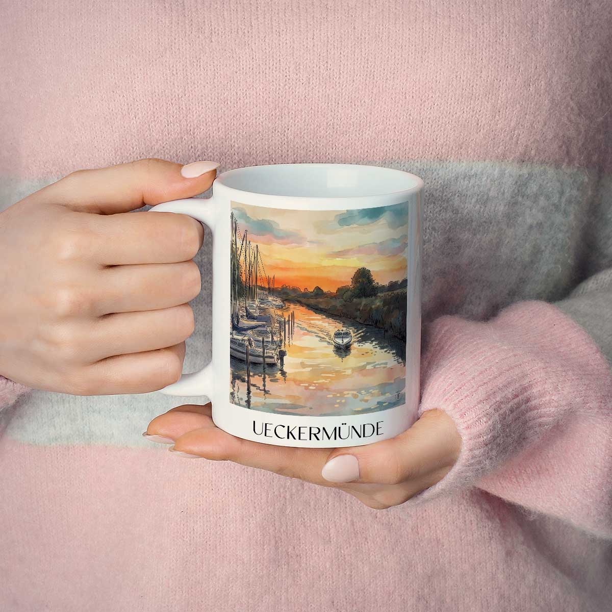 ueckermünde-mecklenburg-vorpommern-deutschland-kaffeebecher-aquarell