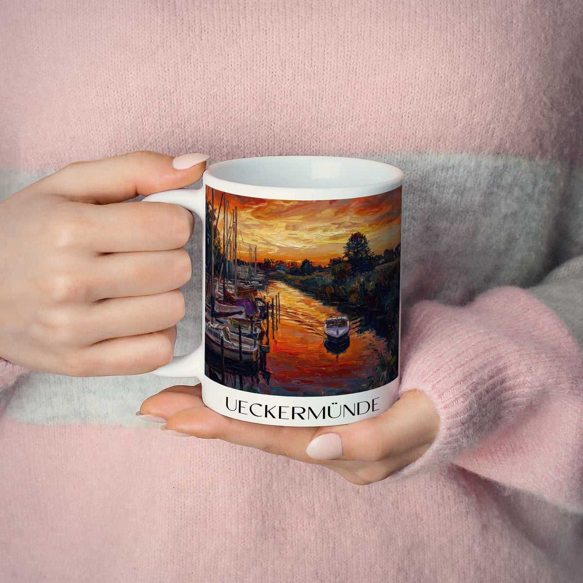 ueckermünde-mecklenburg-vorpommern-deutschland-kaffeebecher-oil-painting-oelgemaelde