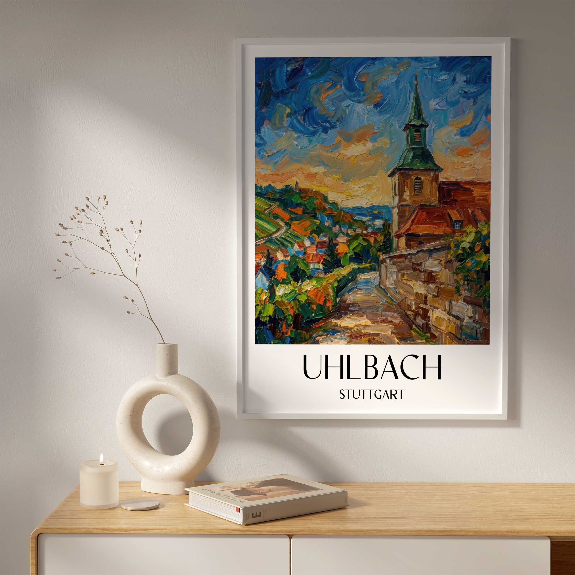 uhlbach-stuttgart-deutschland-poster-oil-painting-oelgemaelde