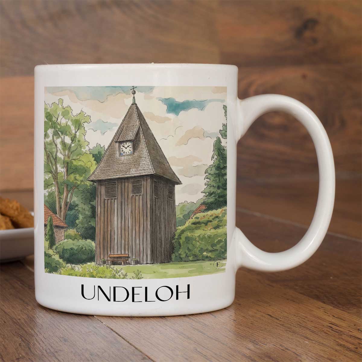 undeloh-lüneburger-heide-deutschland-kaffeebecher-aquarell