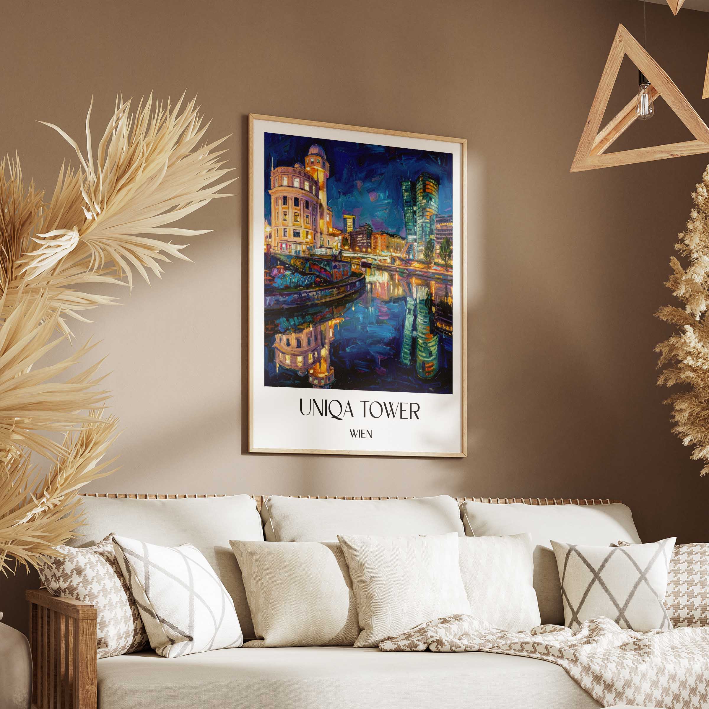 uniqa-tower-wien-österreich-poster-oil-painting-oelgemaelde