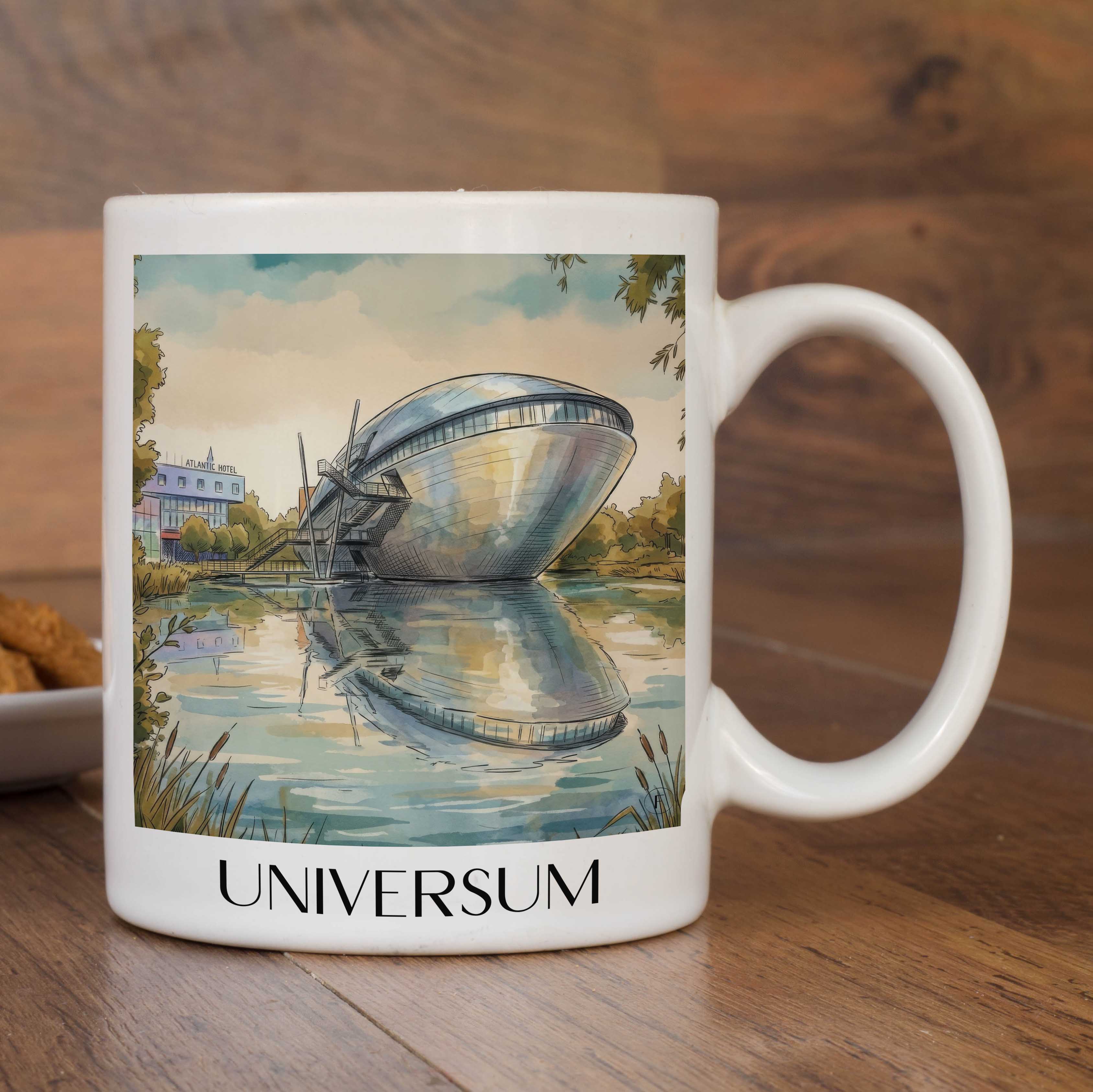 universum-bremen-deutschland-kaffeebecher-aquarell