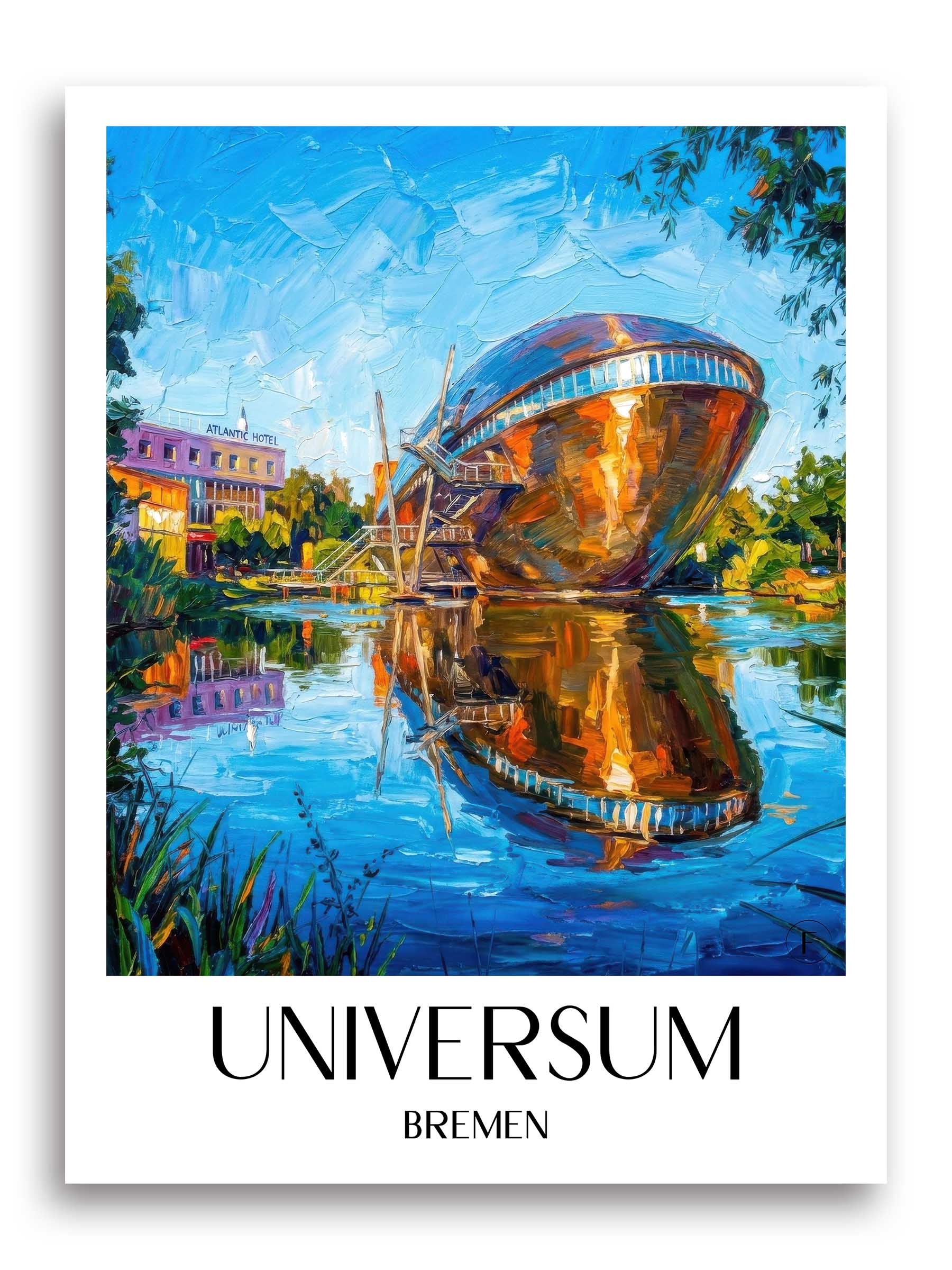 universum-bremen-deutschland-poster-oil-painting-oelgemaelde