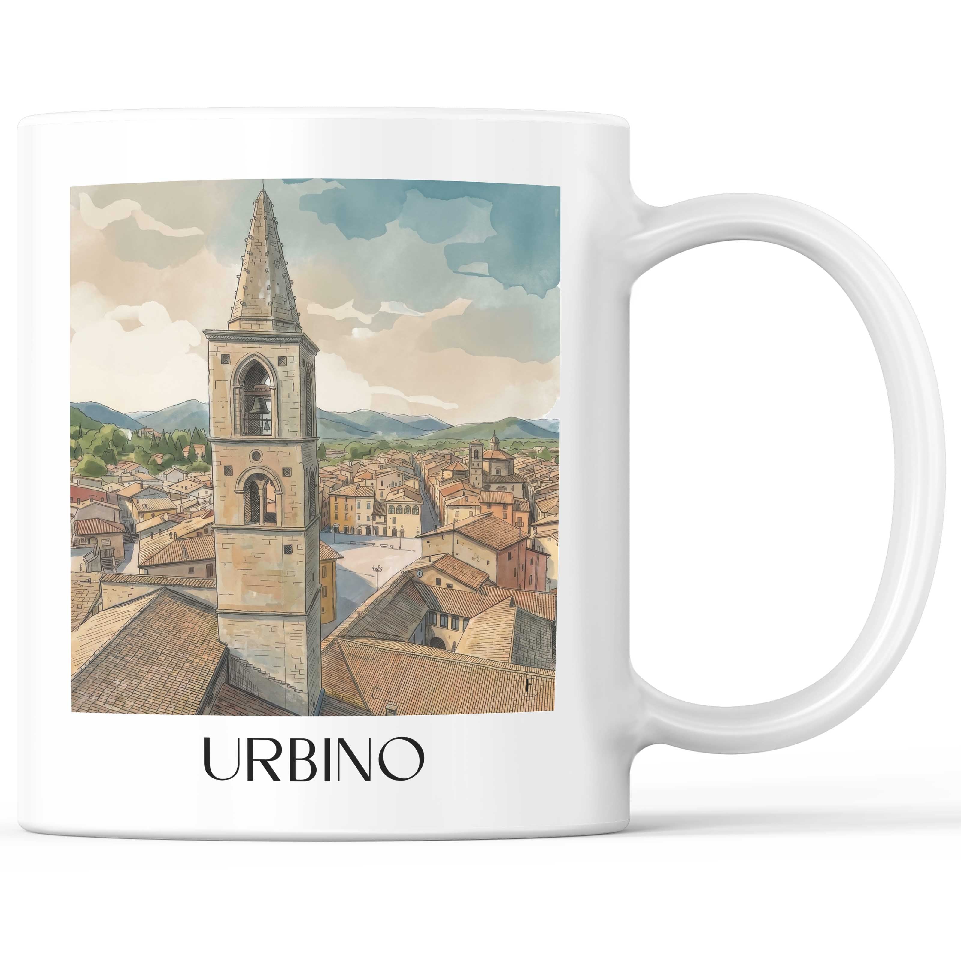 urbino-marken-italien-kaffeebecher-aquarell