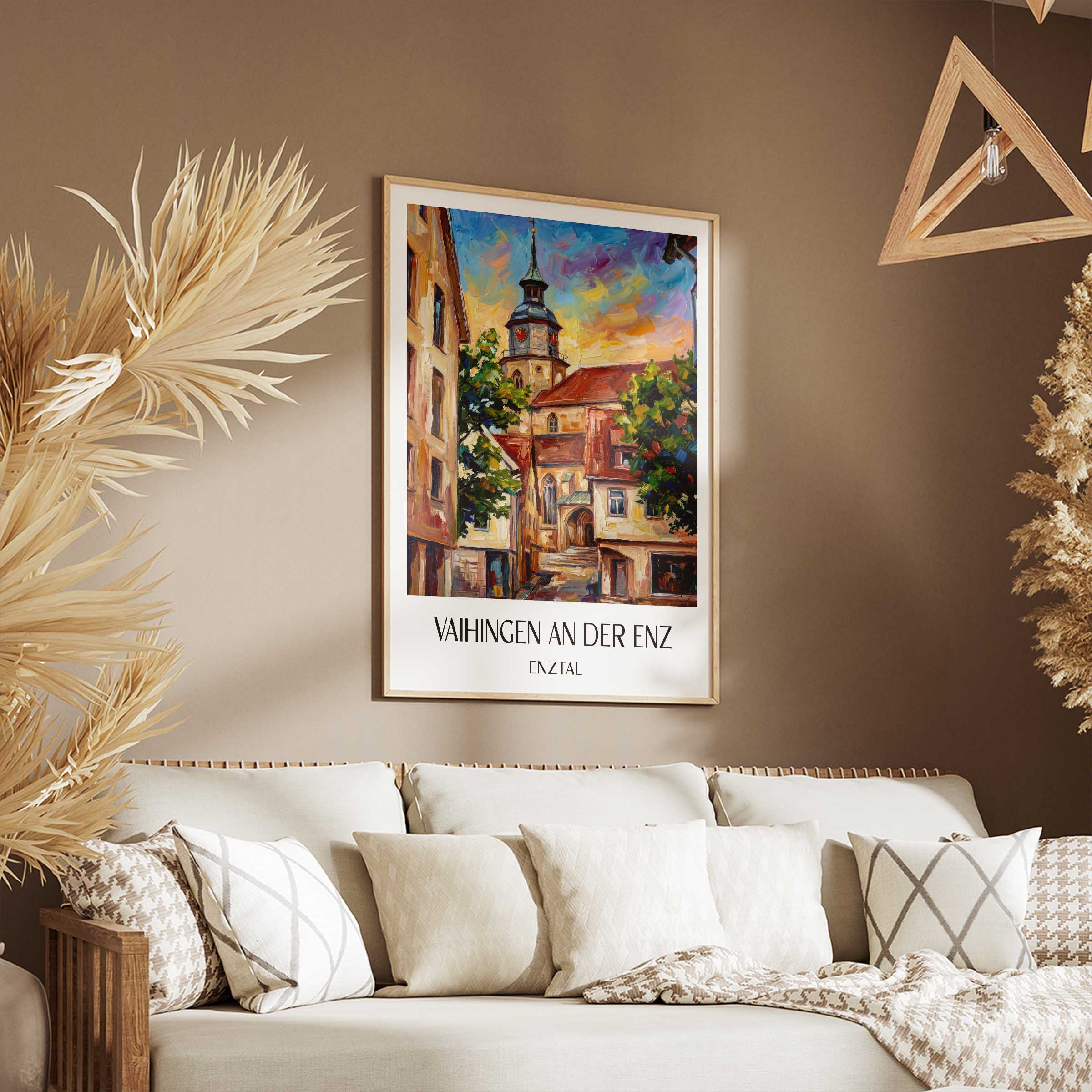 vaihingen-an-der-enz-enztal-deutschland-poster-oil-painting-oelgemaelde