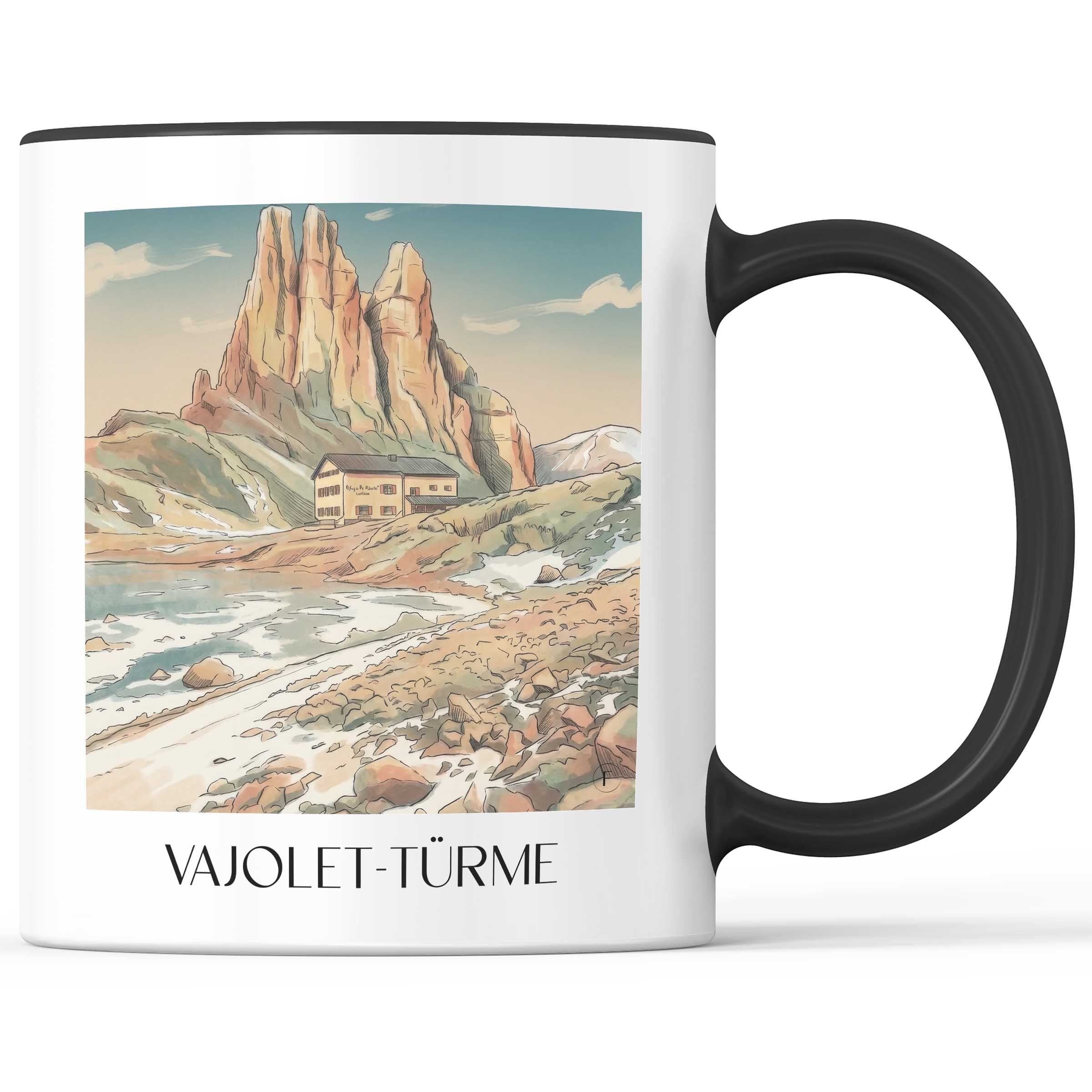 vajolet-türme-dolomiten-italien-kaffeebecher-aquarell