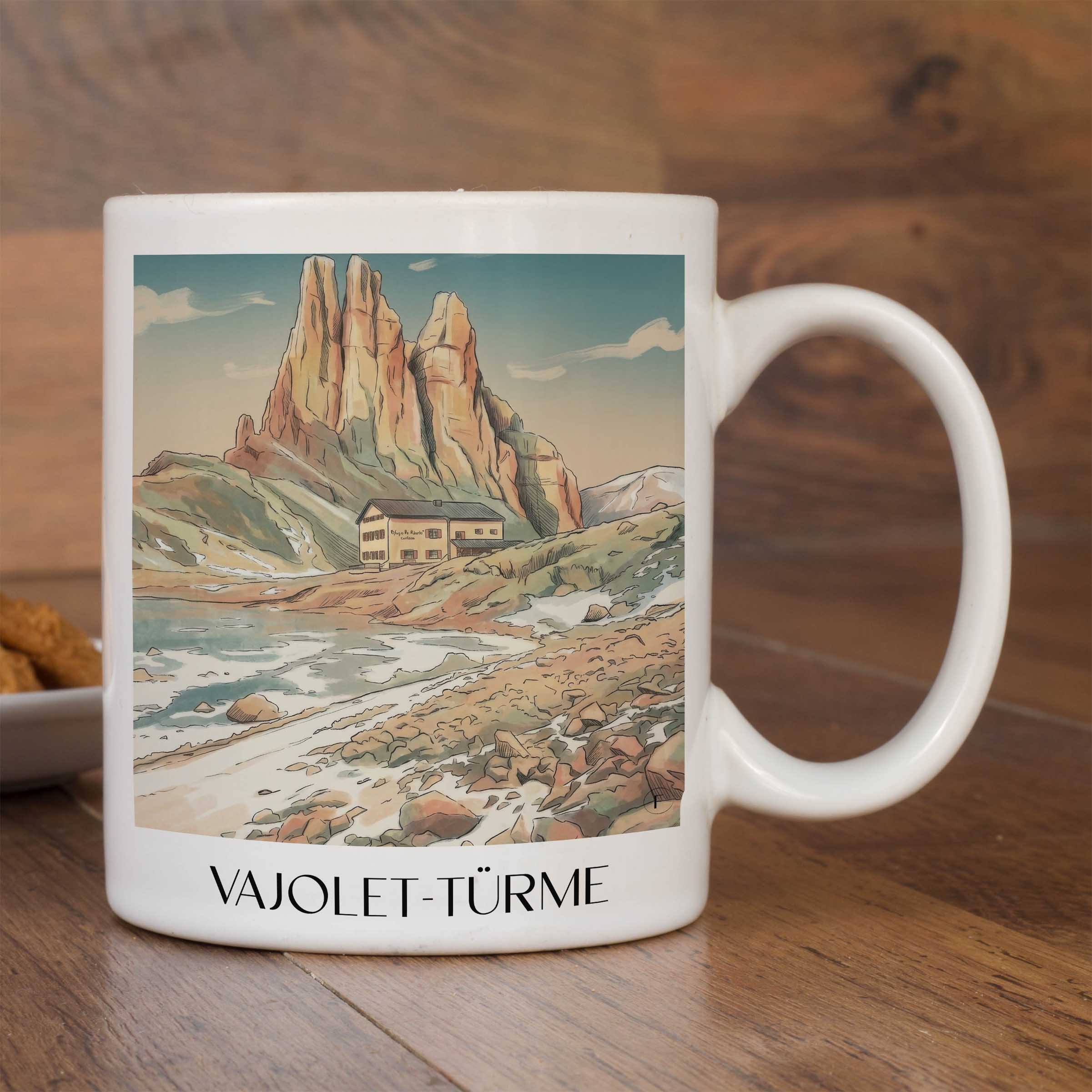 vajolet-türme-dolomiten-italien-kaffeebecher-aquarell