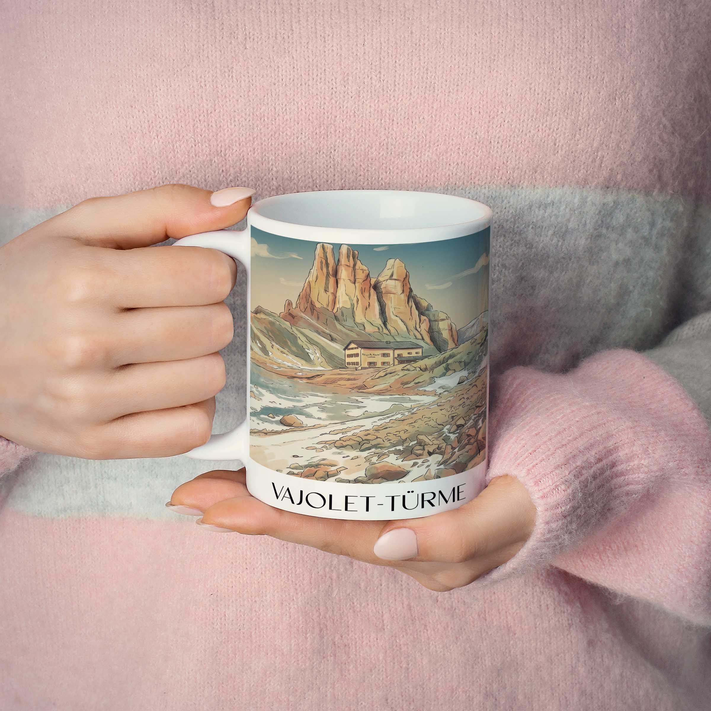 vajolet-türme-dolomiten-italien-kaffeebecher-aquarell
