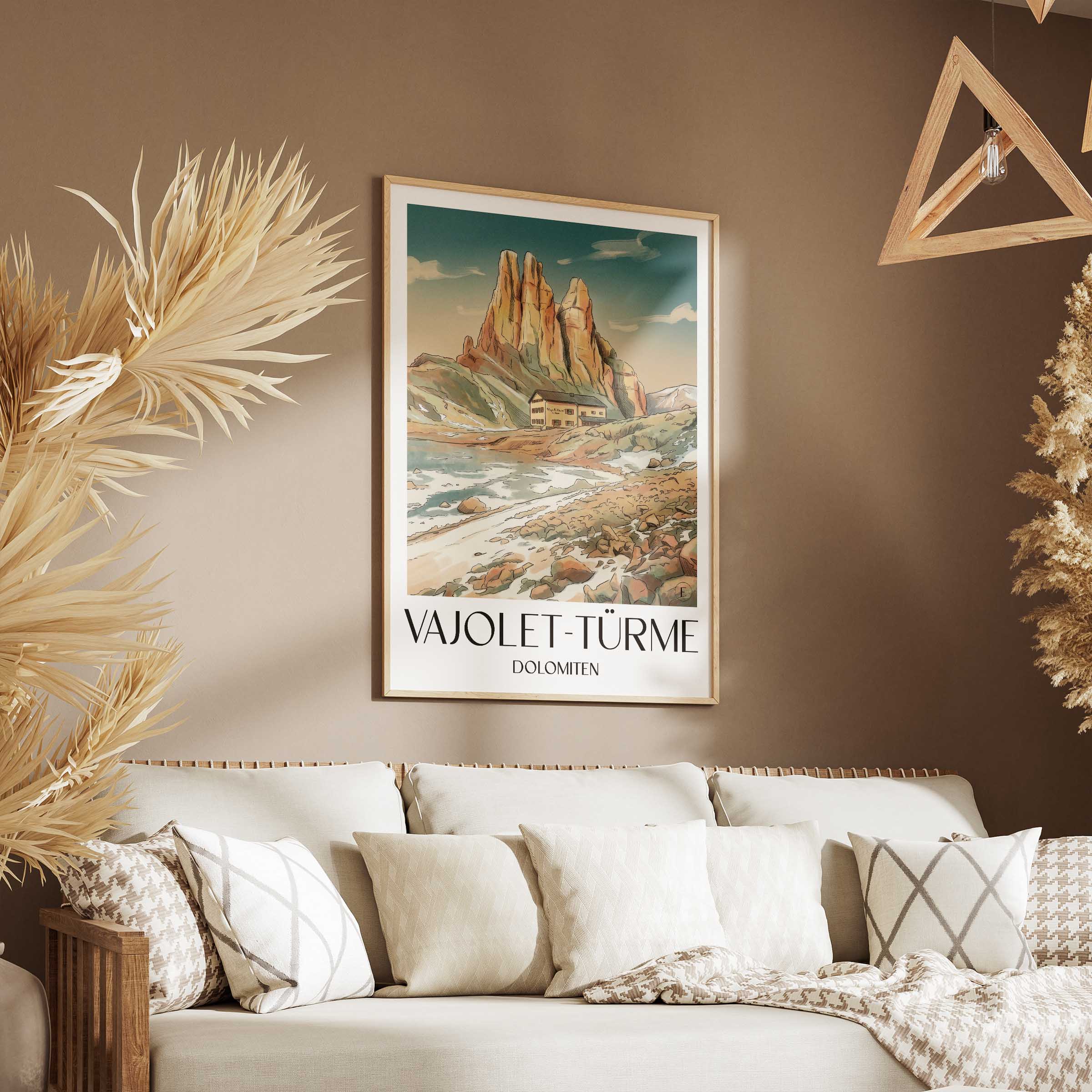 vajolet-türme-dolomiten-italien-poster-aquarell