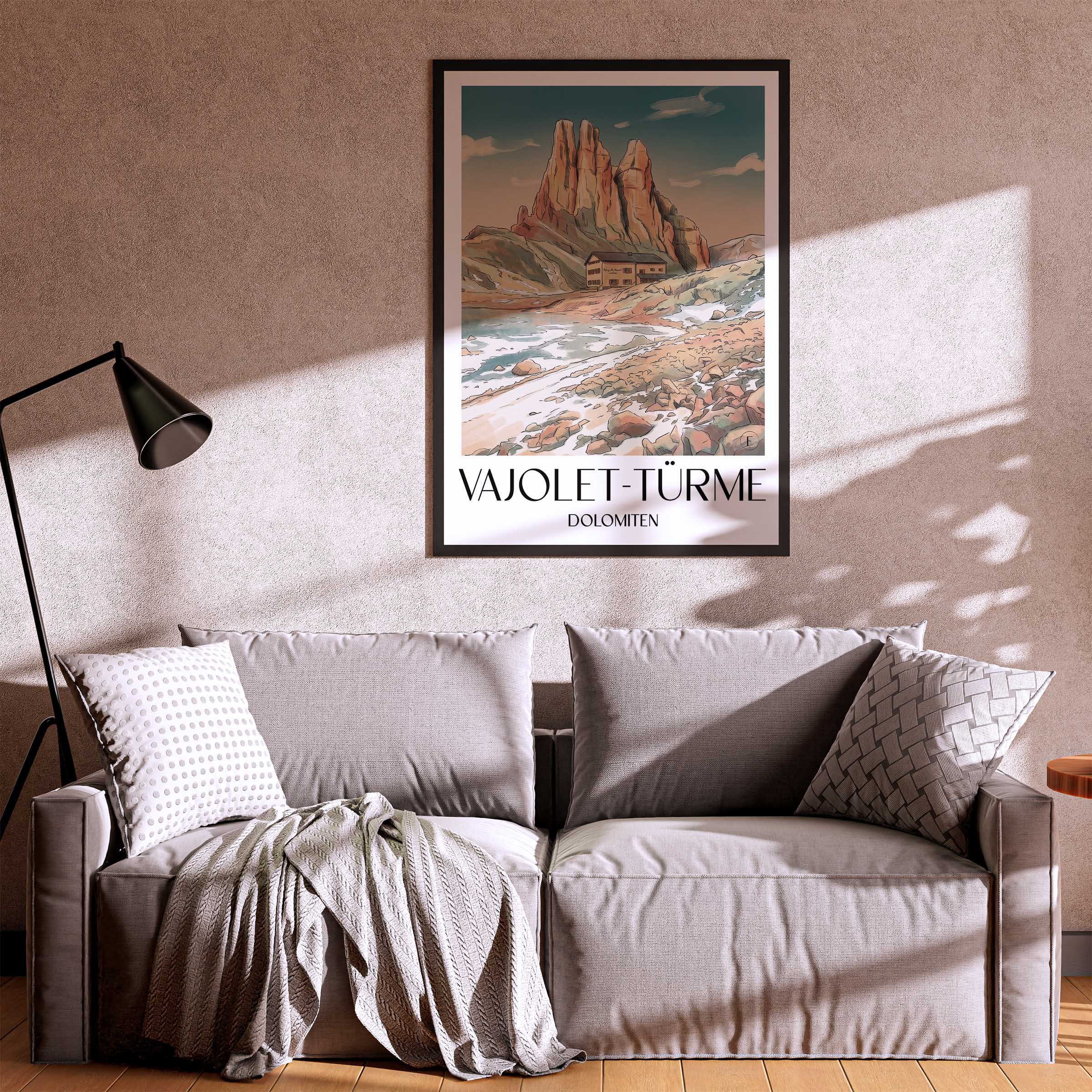 vajolet-türme-dolomiten-italien-poster-aquarell