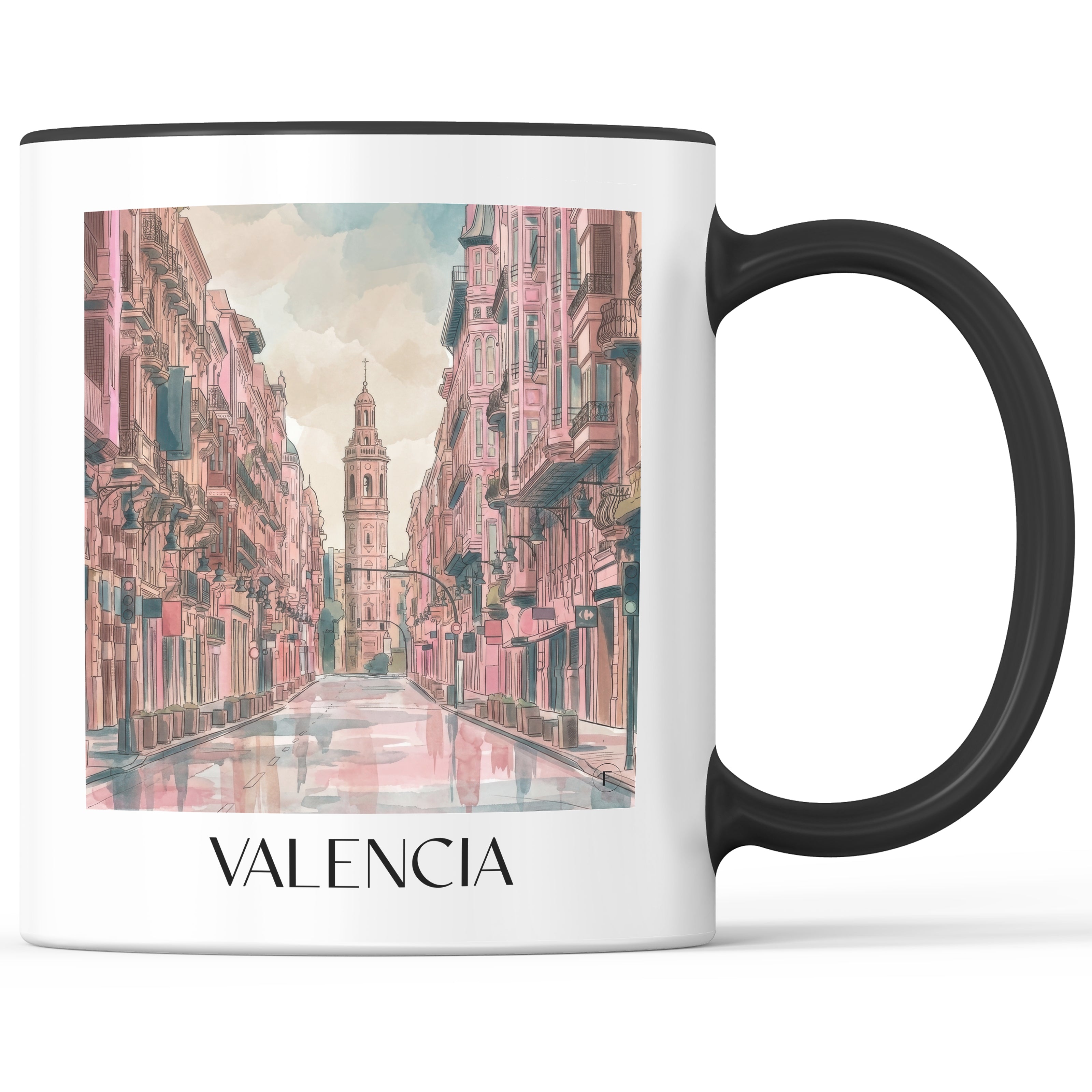valencia-spanien-spanien-kaffeebecher-aquarell-pink-rosa