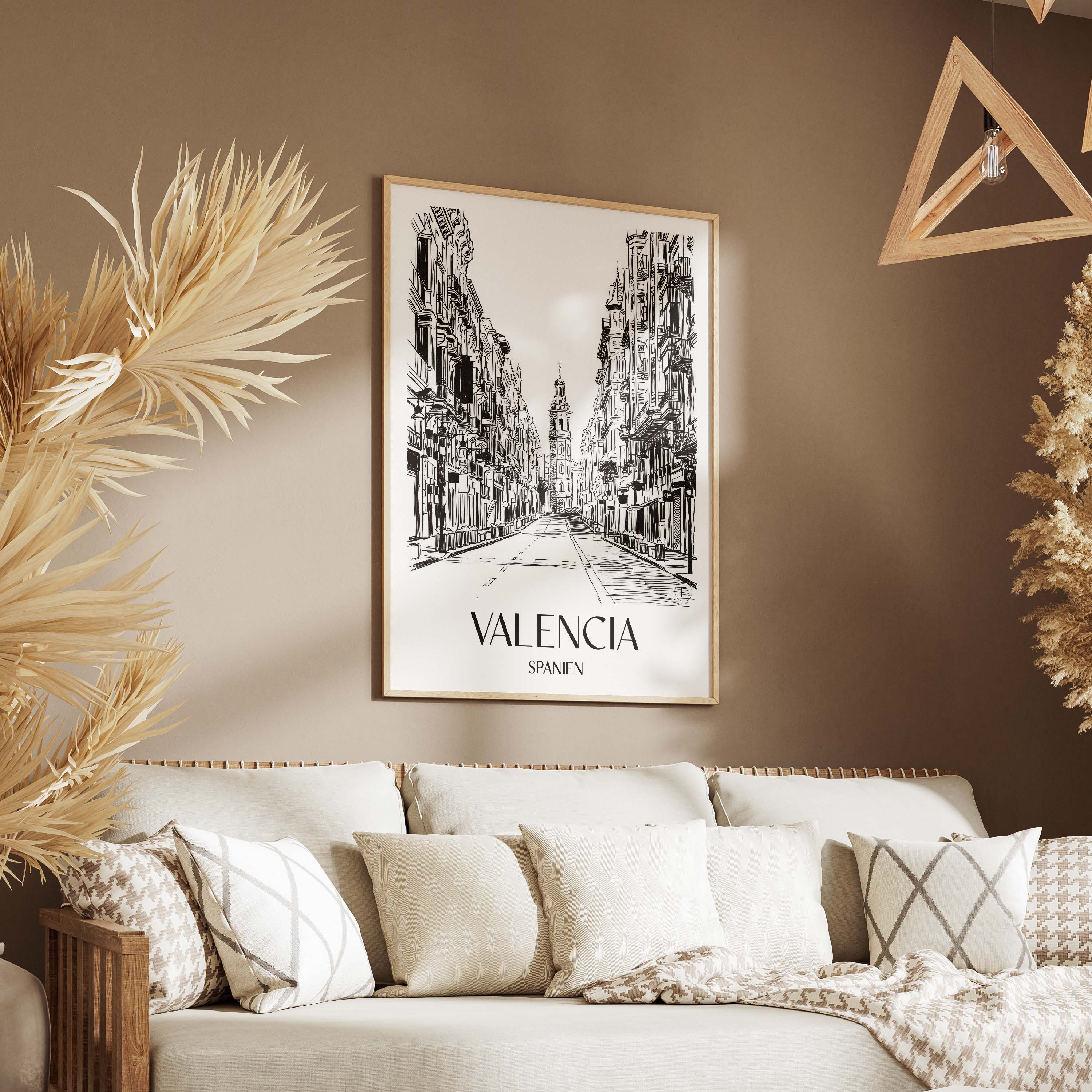 valencia-spanien-spanien-poster-skizze