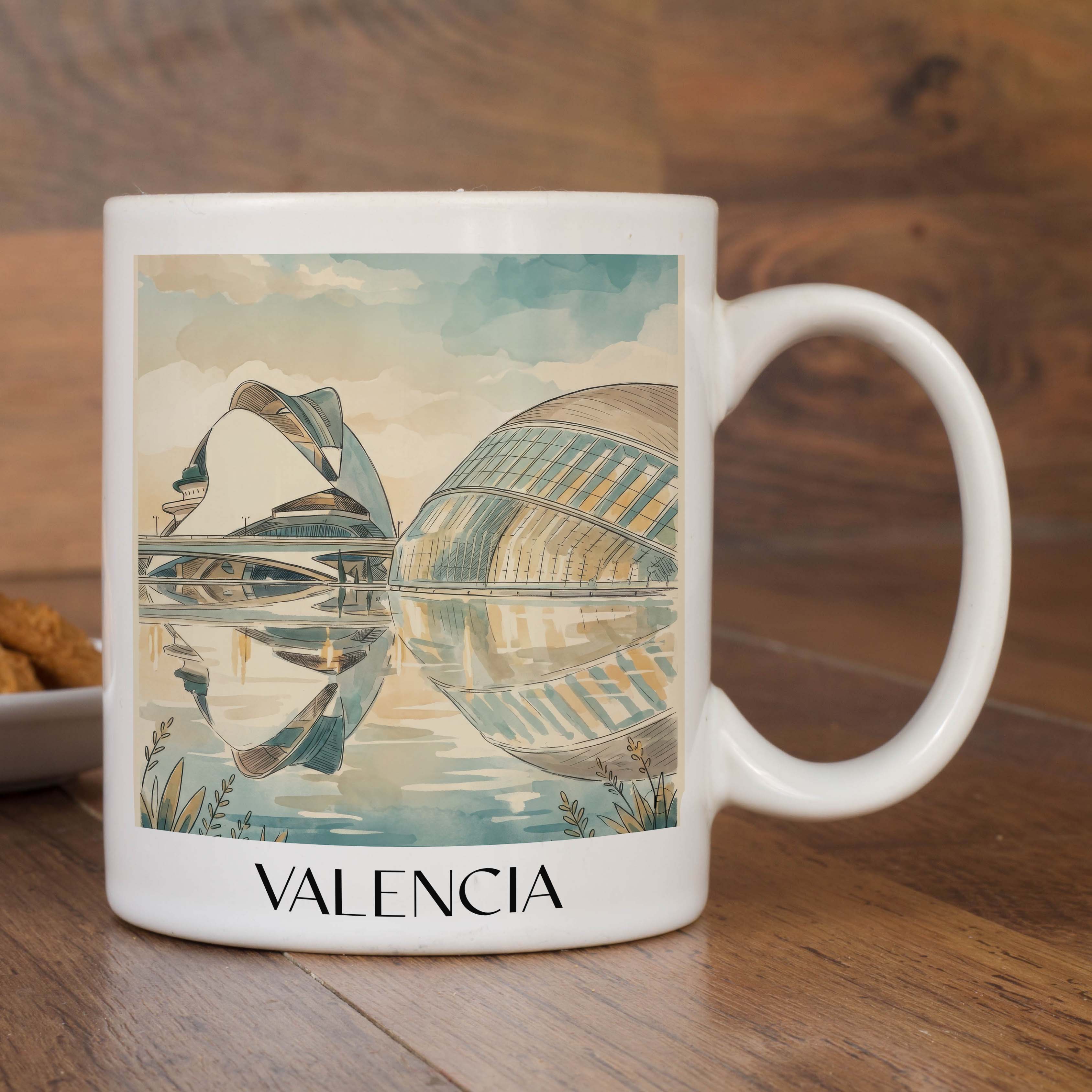 valencia-spanien-kaffeebecher-aquarell