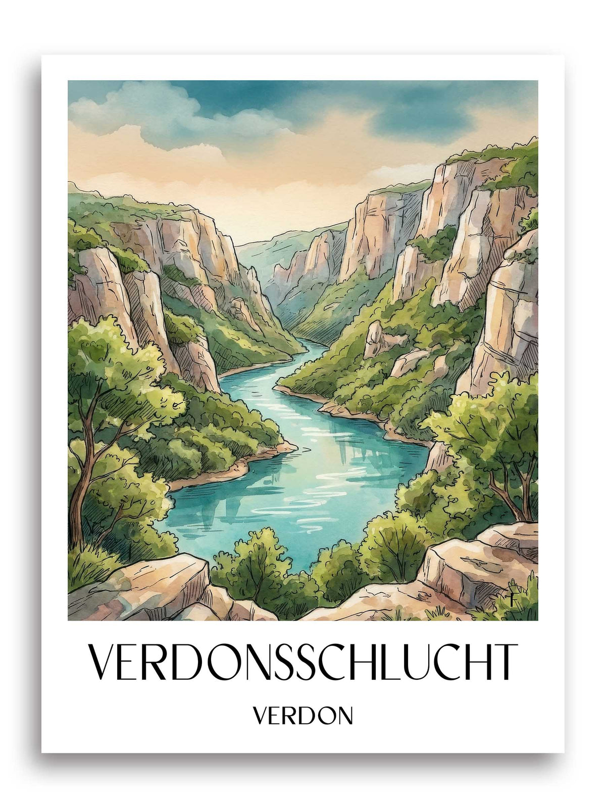 verdonsschlucht-verdon-frankreich-poster-aquarell