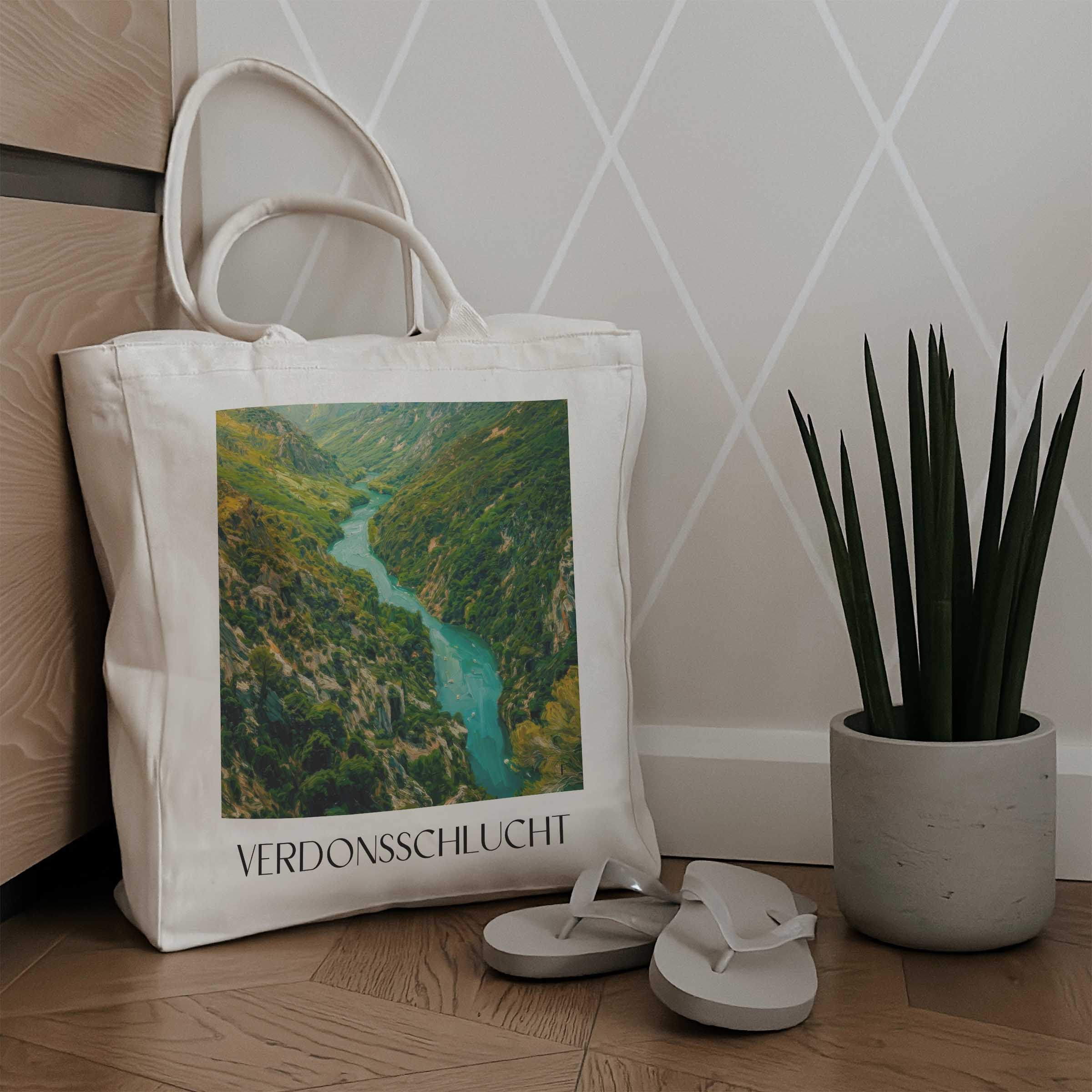 verdonsschlucht-verdon-frankreich-einkaufstasche-oil-painting-oelgemaelde