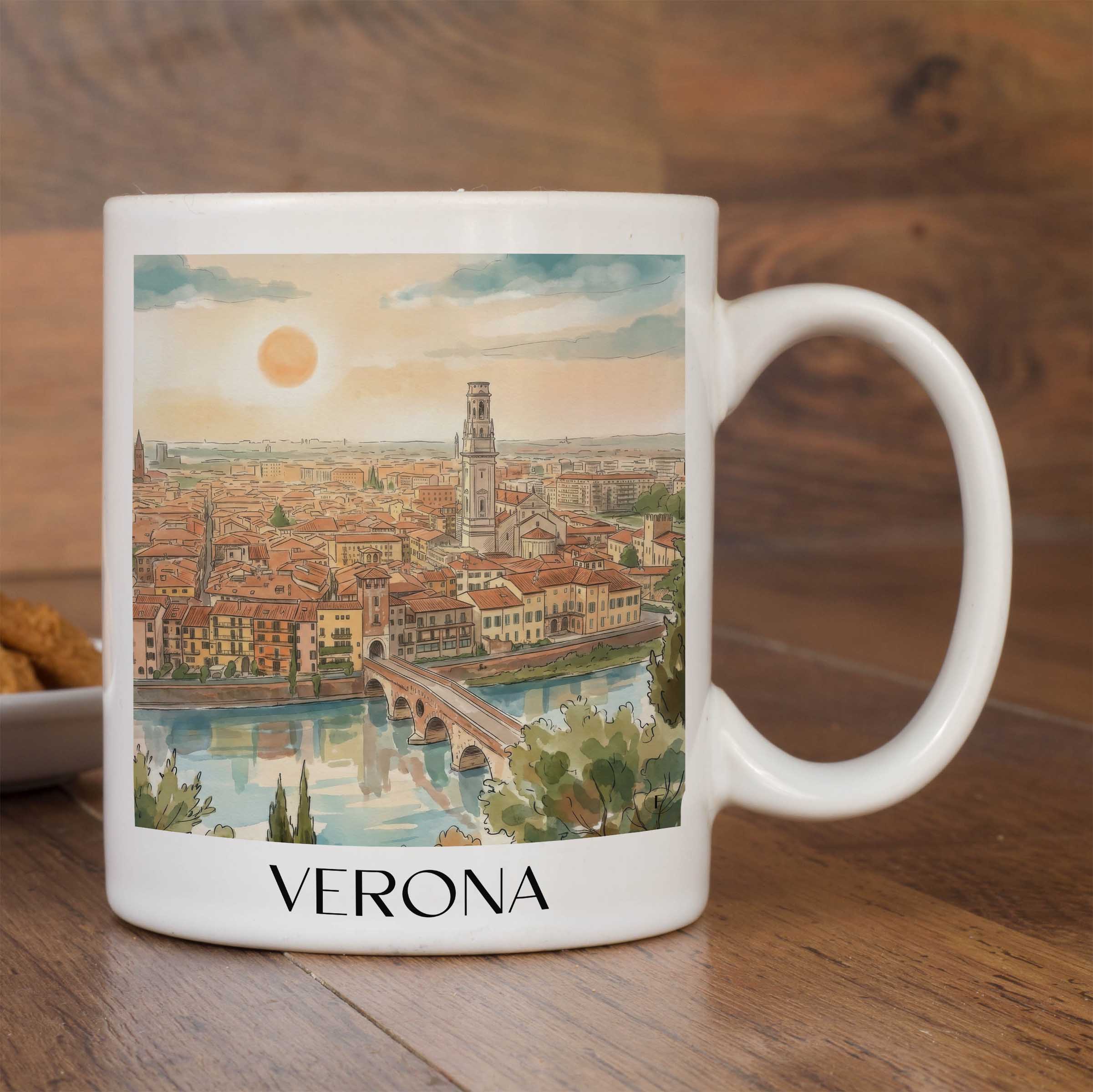 verona-italien-italien-kaffeebecher-aquarell