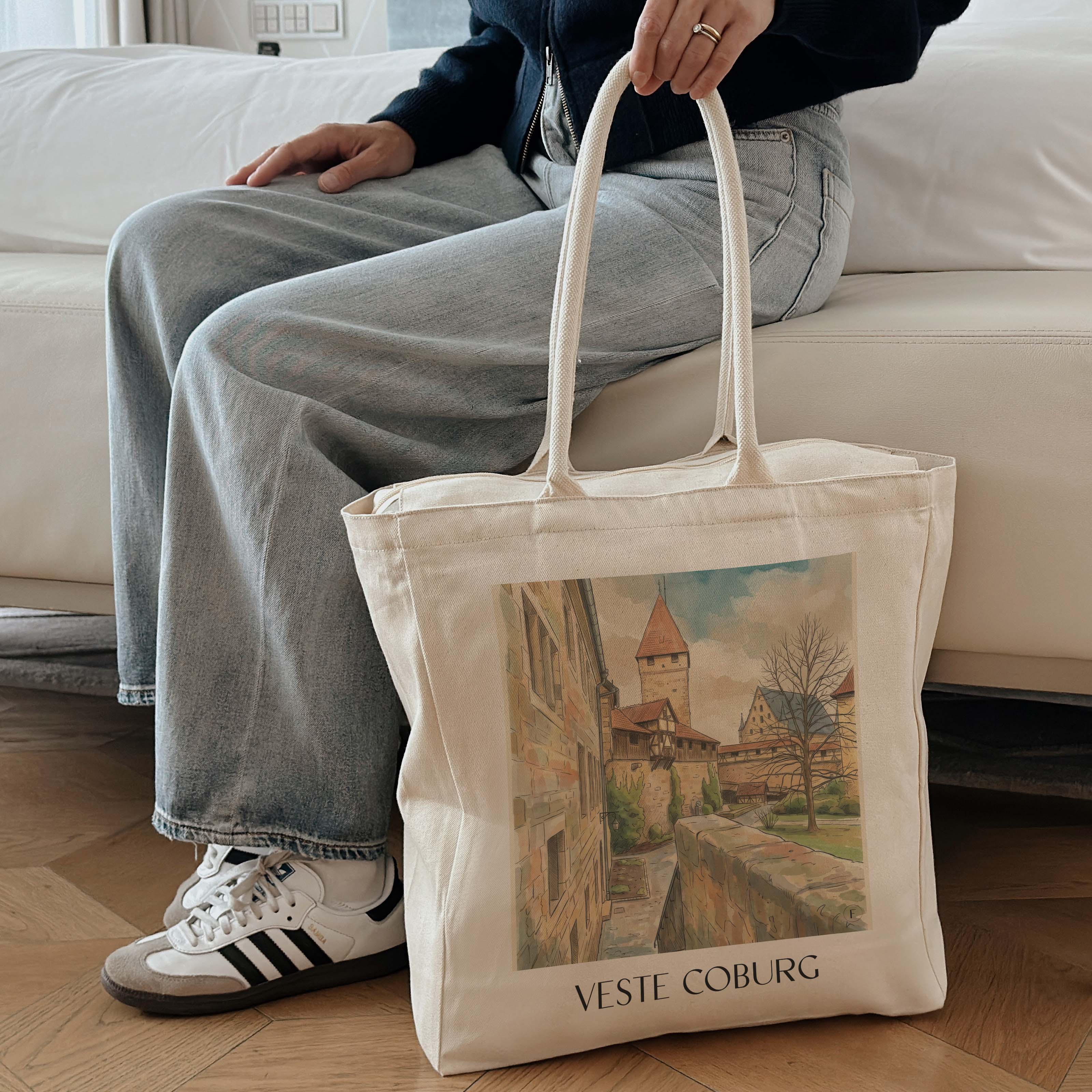 veste-coburg-deutschland-einkaufstasche-aquarell