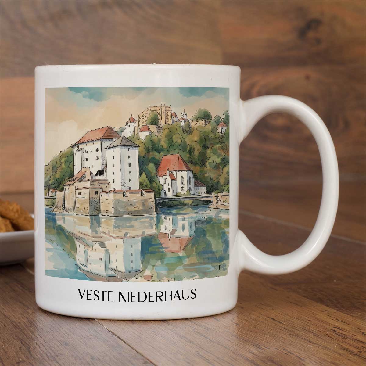 veste-niederhaus-passau-deutschland-kaffeebecher-aquarell
