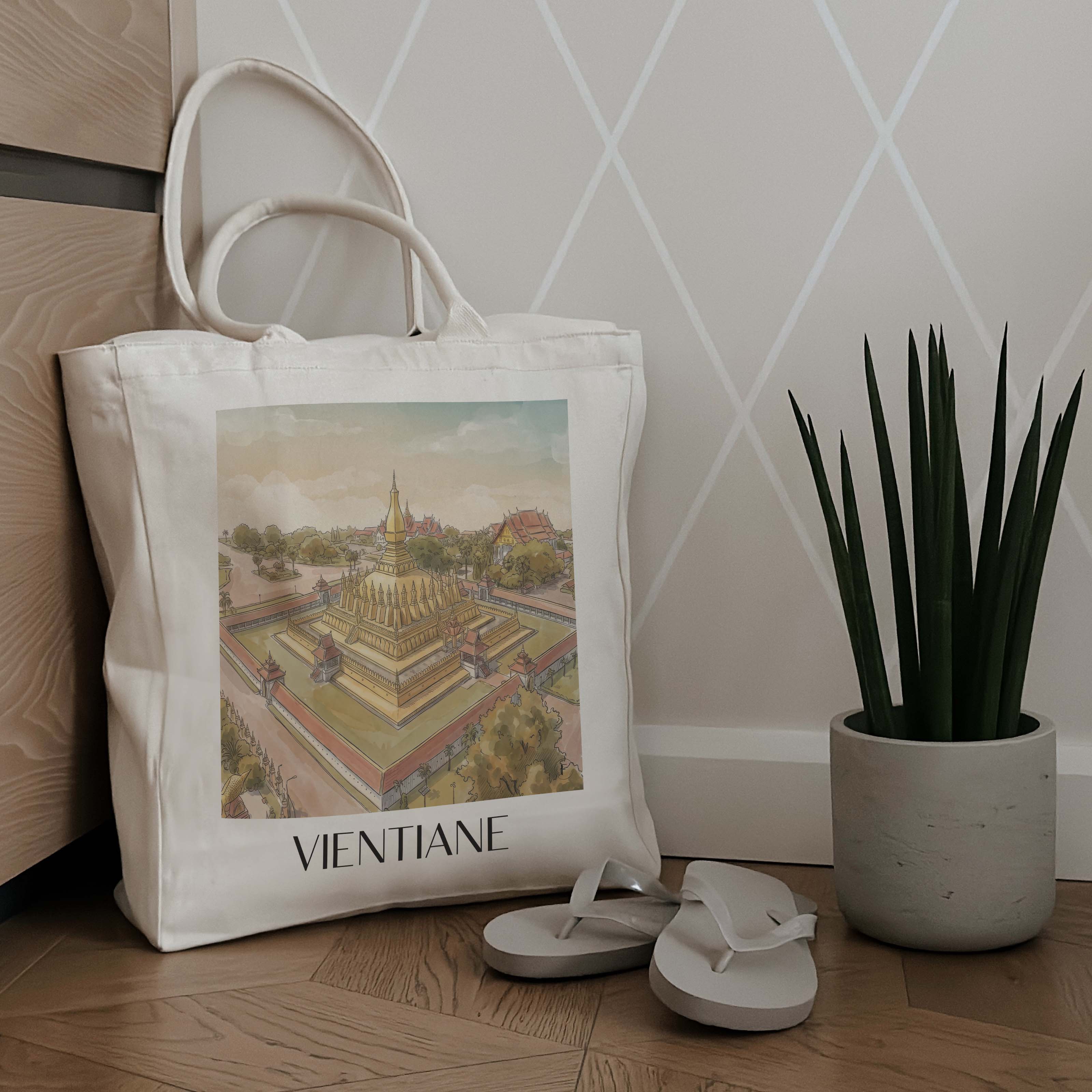 vientiane-laos-einkaufstasche-aquarell