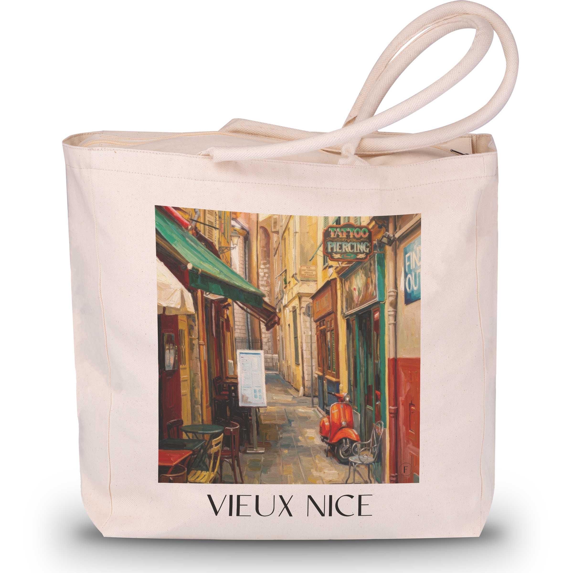 vieux-nice-nizza-frankreich-einkaufstasche-oil-painting-oelgemaelde