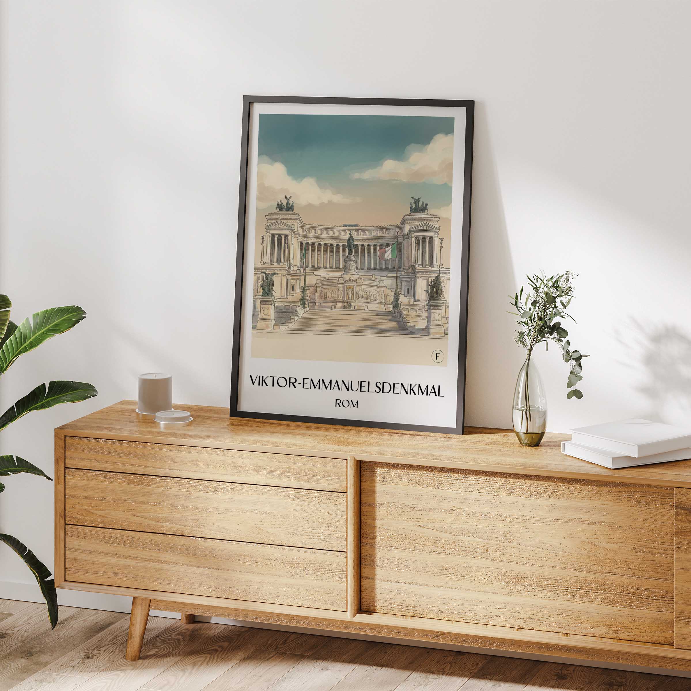 viktor-emanuelsdenkmal-rom-italien-poster-aquarell
