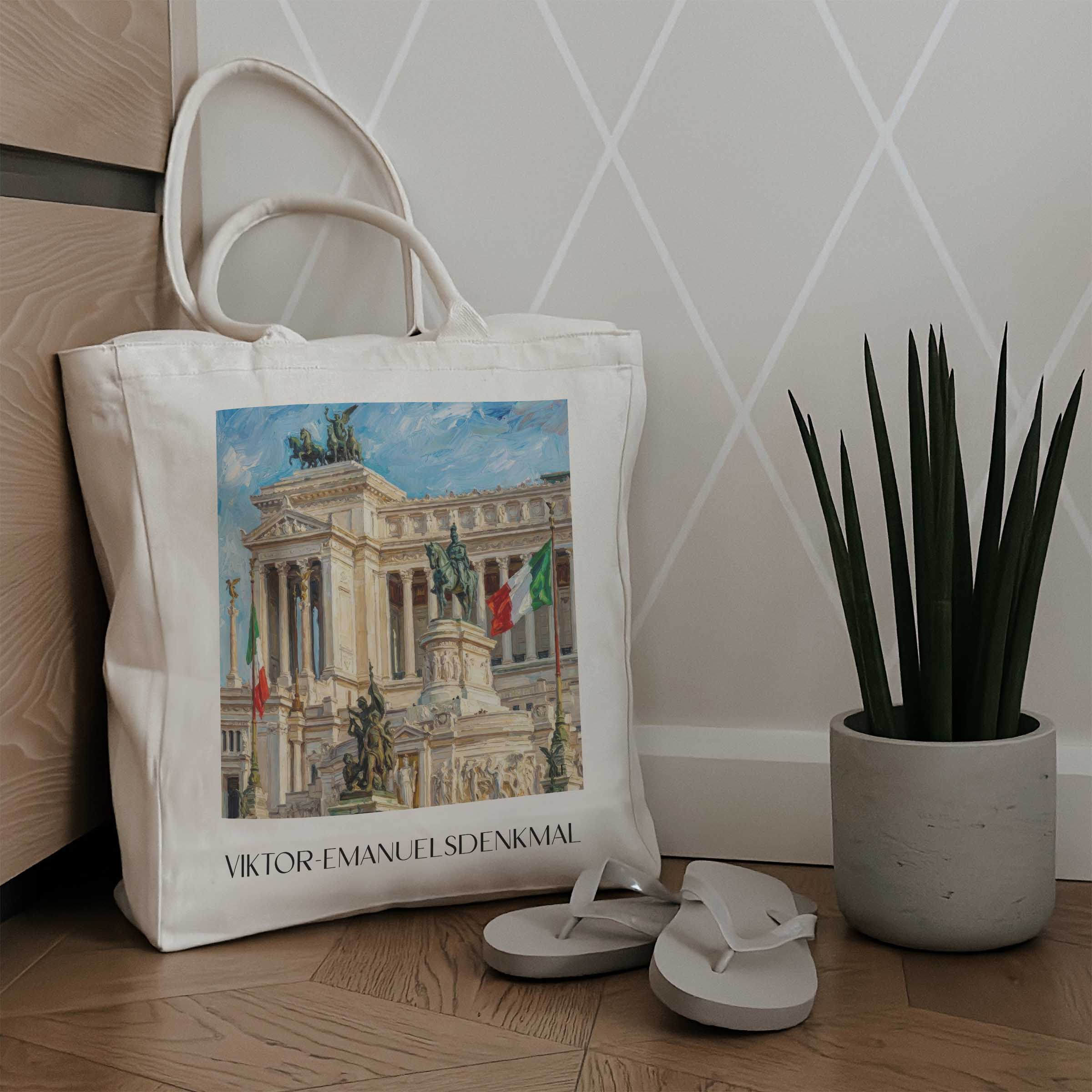 viktor-emanuelsdenkmal-rom-italien-einkaufstasche-oil-painting-oelgemaelde