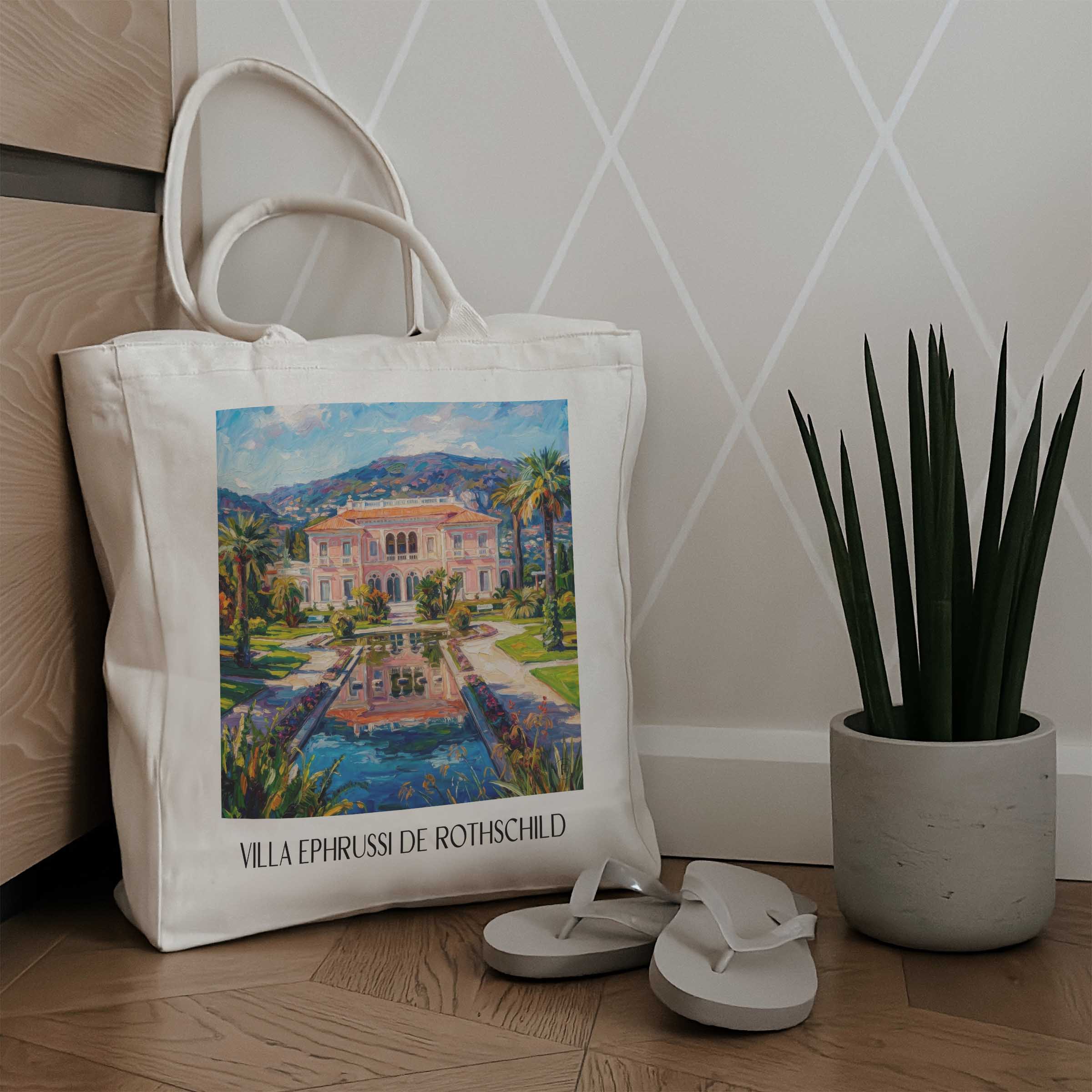 villa-ephrussi-de-rothschild-saint-jean-cap-ferrat-frankreich-einkaufstasche-oil-painting-oelgemaelde