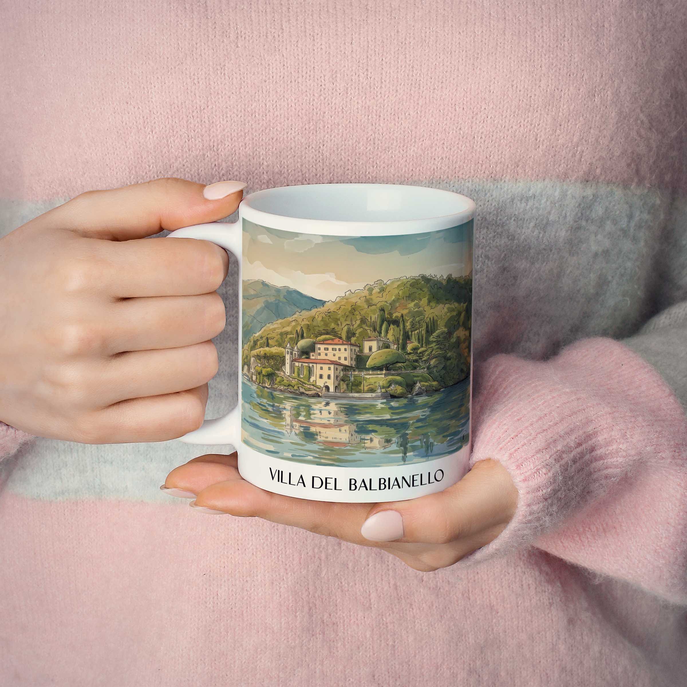 villa-del-balbianello-comer-see-italien-kaffeebecher-aquarell