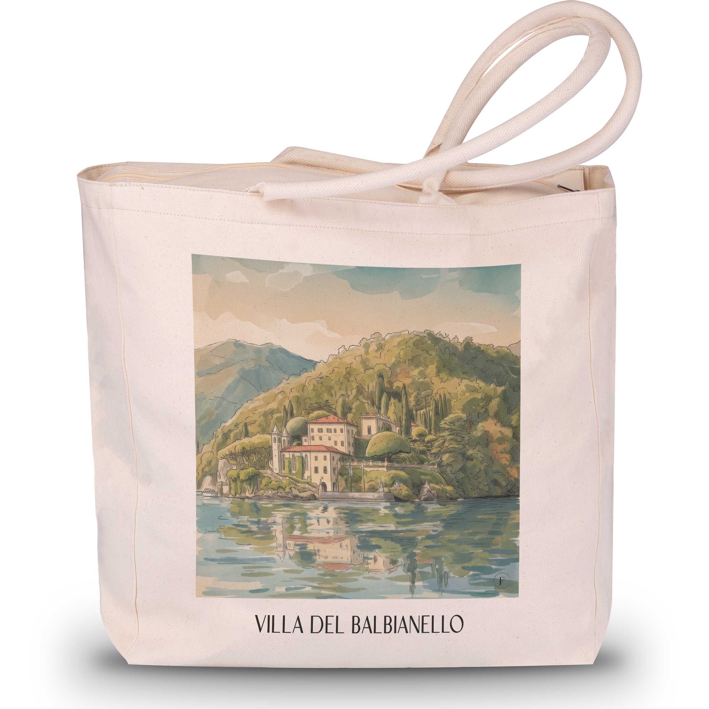 villa-del-balbianello-comer-see-italien-einkaufstasche-aquarell