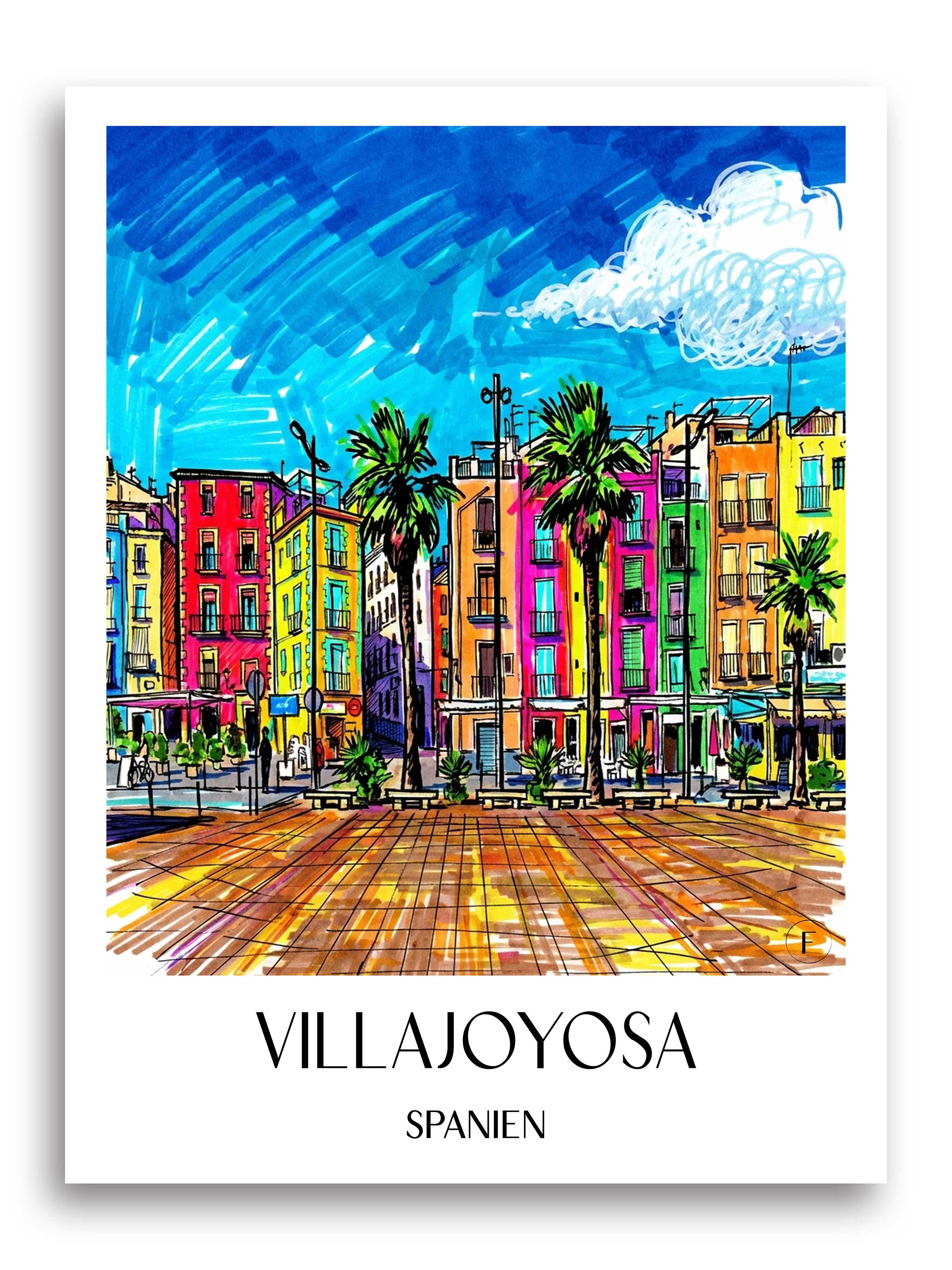 villajoyosa-spanien-spanien-poster-graffiti