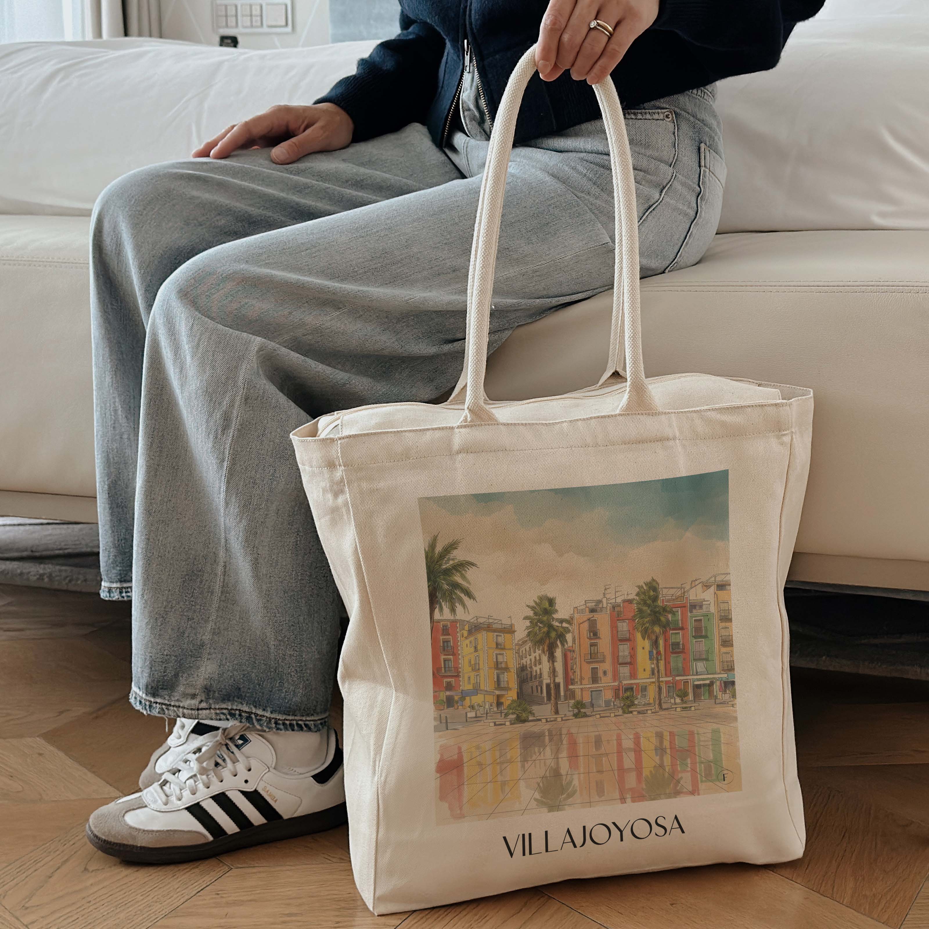 villajoyosa-spanien-spanien-einkaufstasche-aquarell