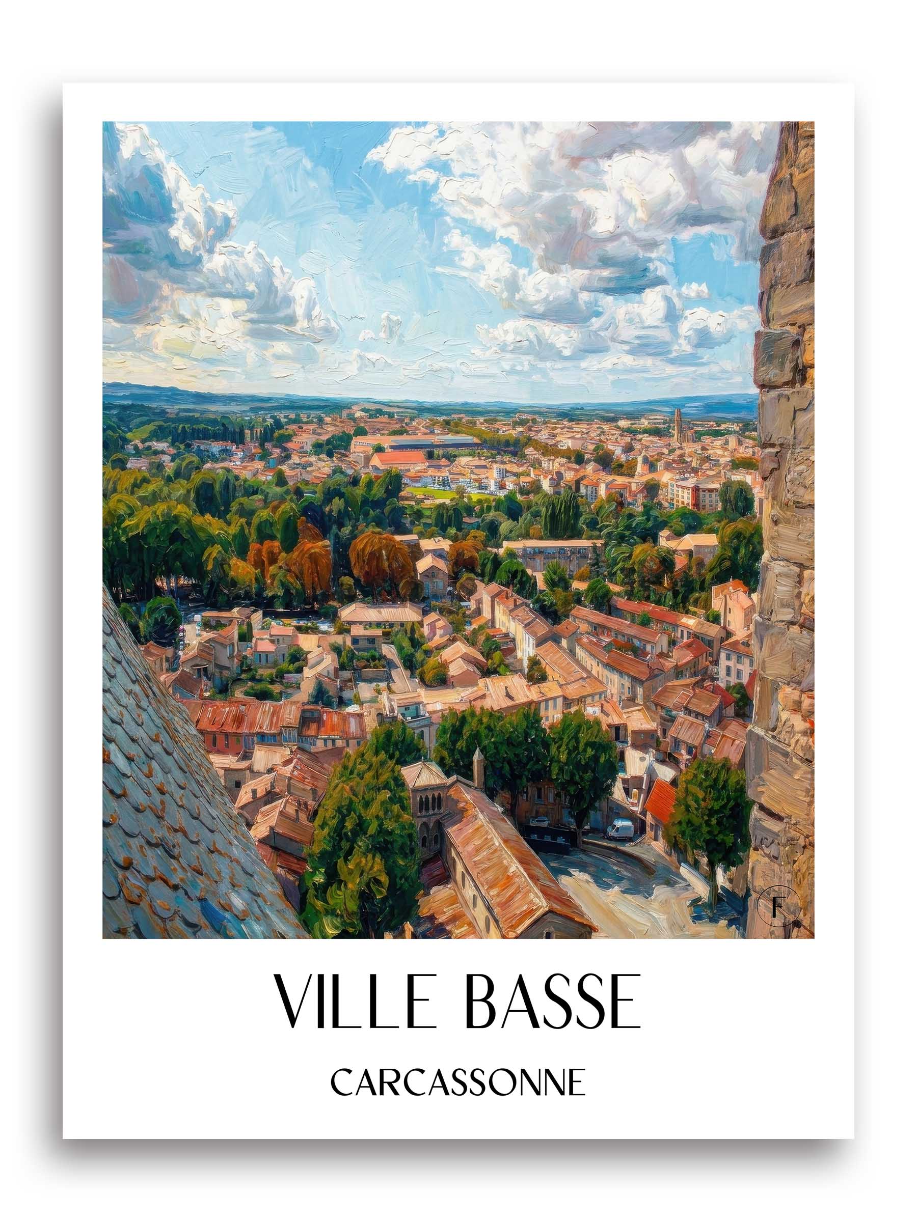 ville-basse-carcassonne-frankreich-poster-oil-painting-oelgemaelde
