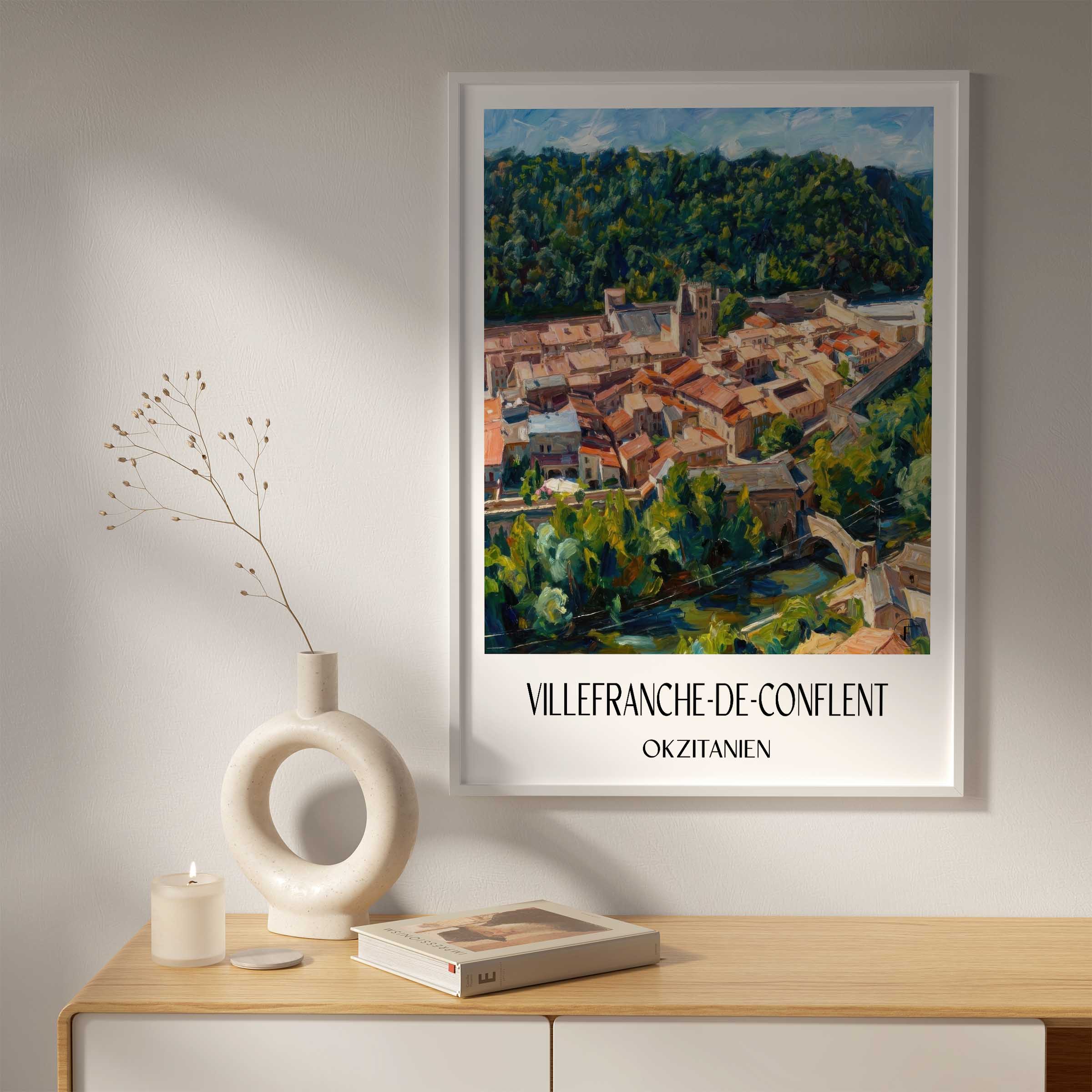 villefranche-de-conflent-okzitanien-frankreich-poster-oil-painting-oelgemaelde