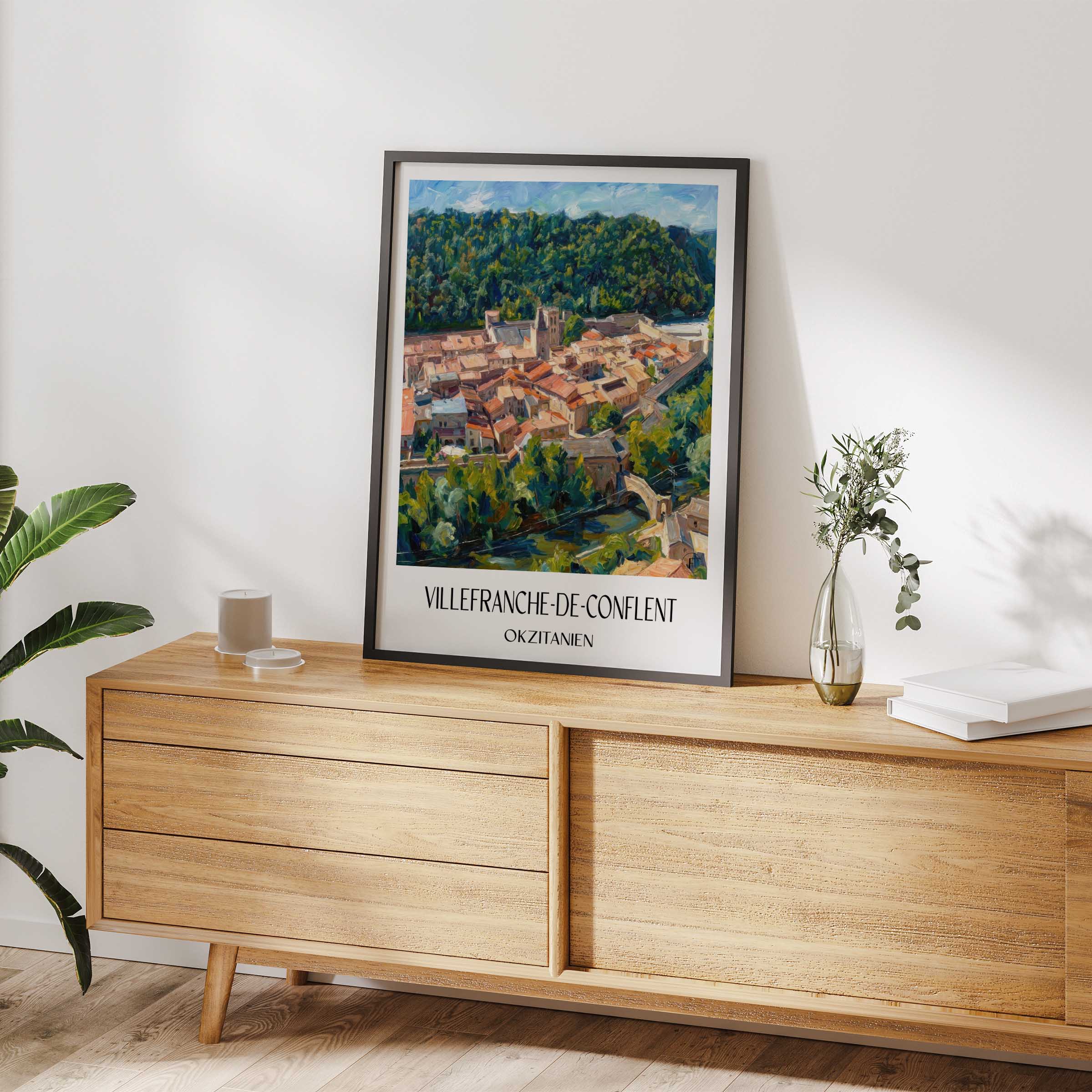 villefranche-de-conflent-okzitanien-frankreich-poster-oil-painting-oelgemaelde