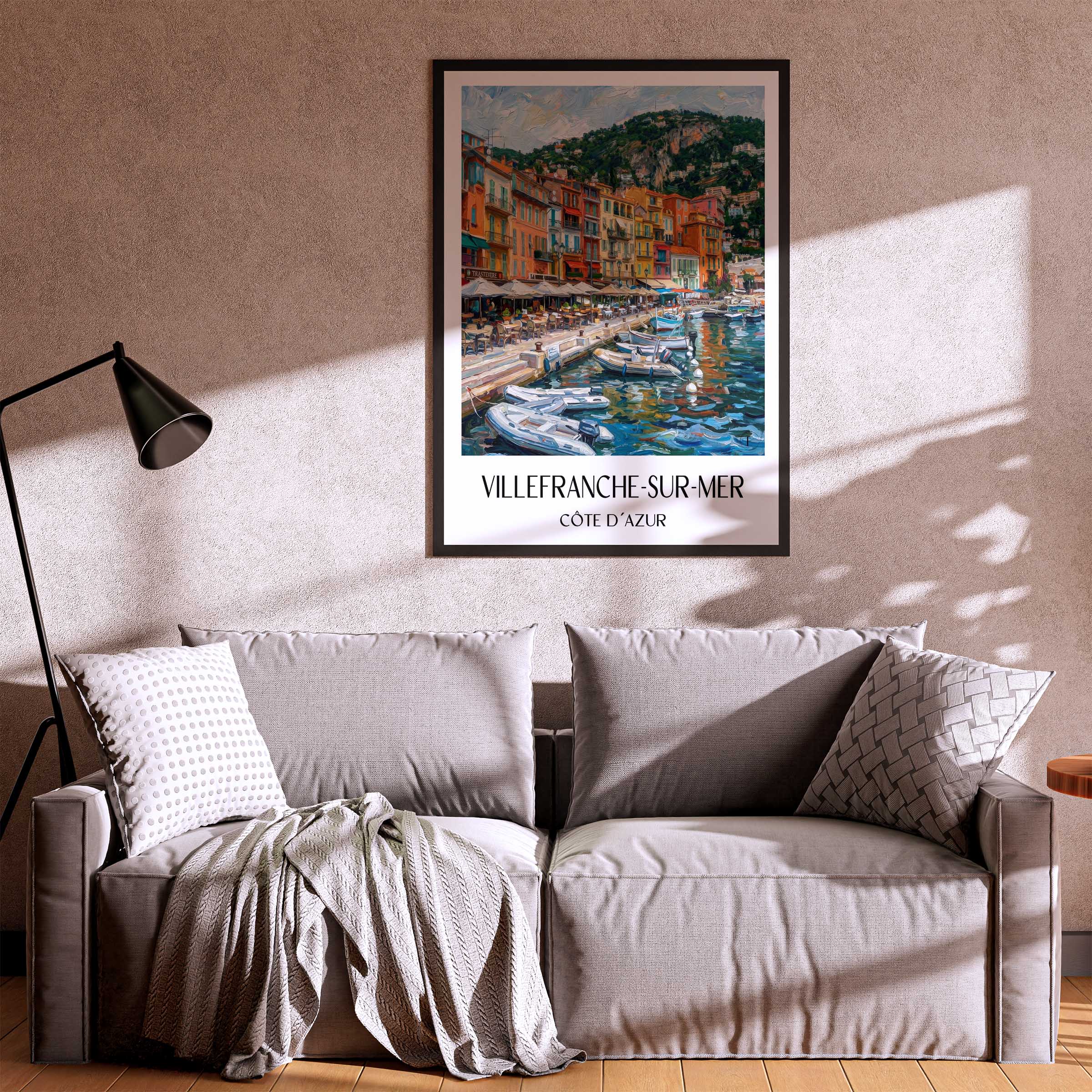 villefranche-sur-mer-côte-d´azur-frankreich-poster-oil-painting-oelgemaelde