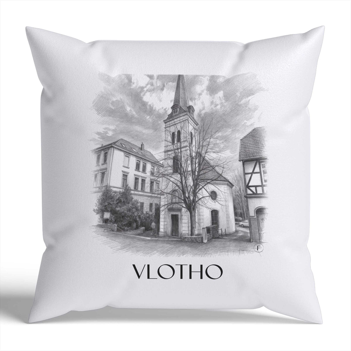vlotho-herford-deutschland-kissenbezug-bleistift-zeichnung-drawing